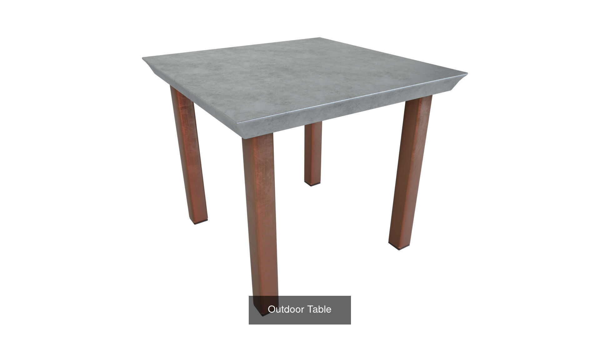 Set of 21 Contemporary Outdoor Tables 3D Model Collection_28