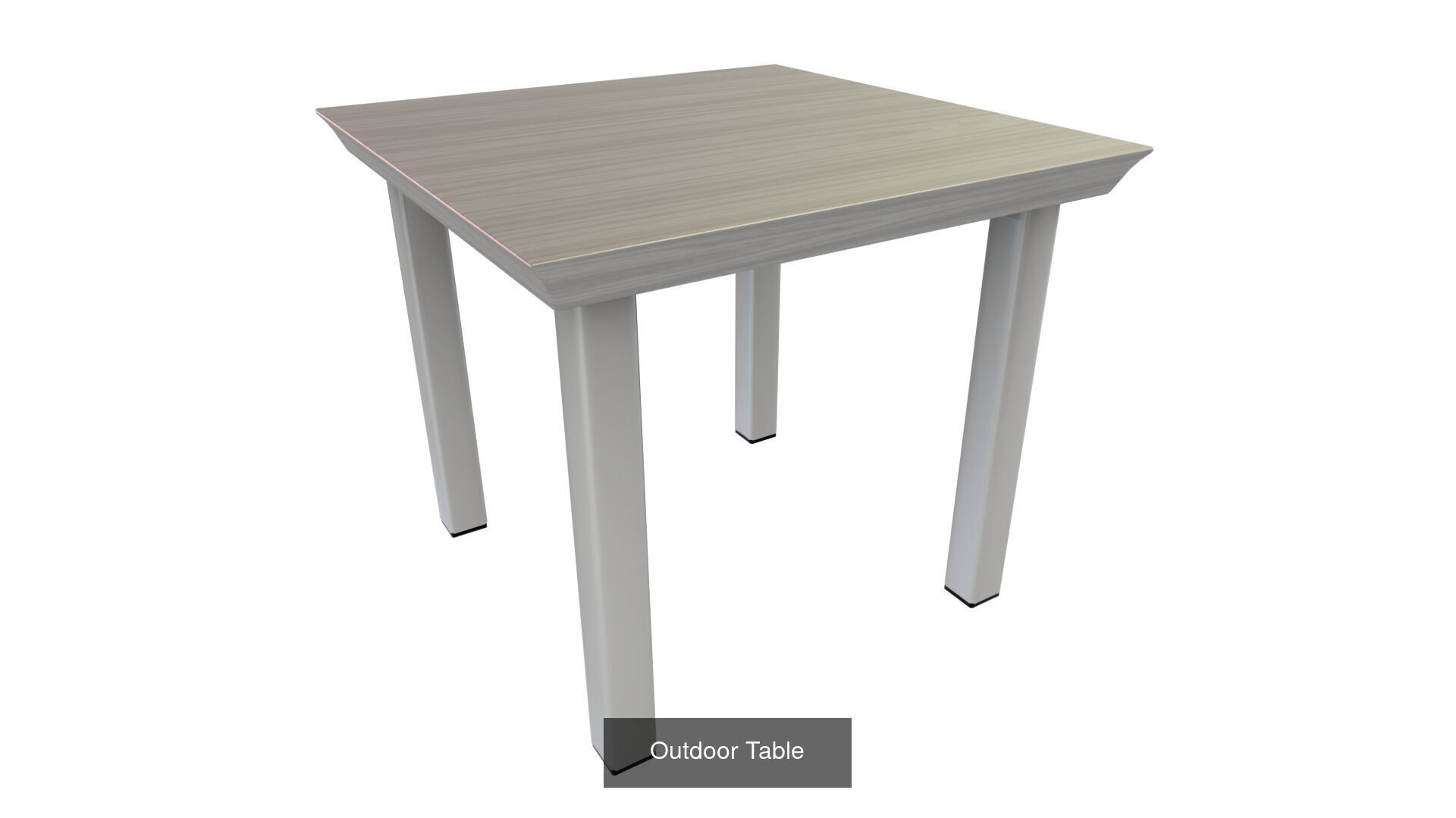 Set of 21 Contemporary Outdoor Tables 3D Model Collection_26