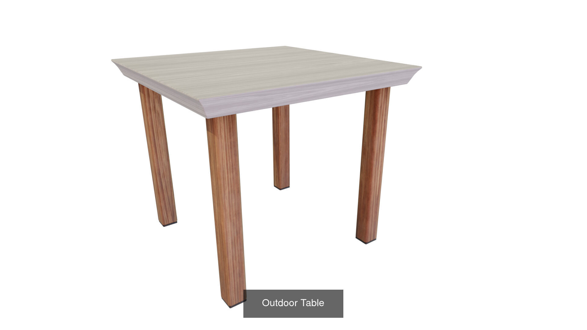 Set of 21 Contemporary Outdoor Tables 3D Model Collection_29