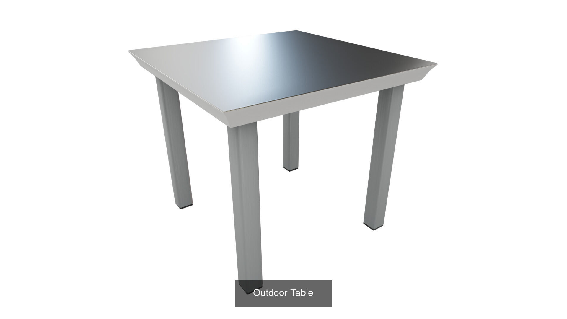 Set of 21 Contemporary Outdoor Tables 3D Model Collection_40