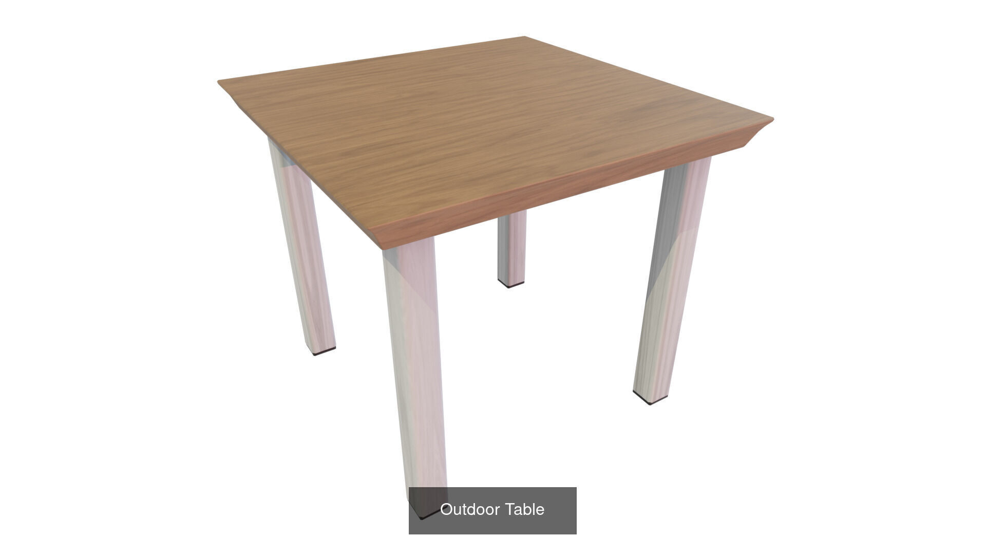 Set of 21 Contemporary Outdoor Tables 3D Model Collection_38