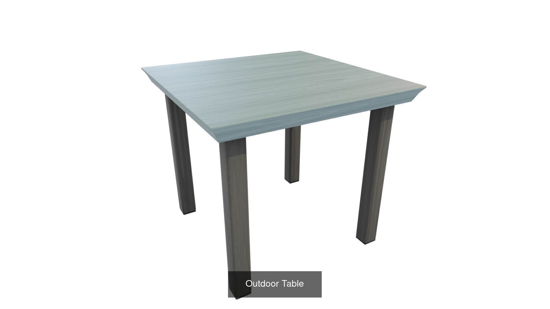 Set of 21 Contemporary Outdoor Tables 3D Model Collection_27