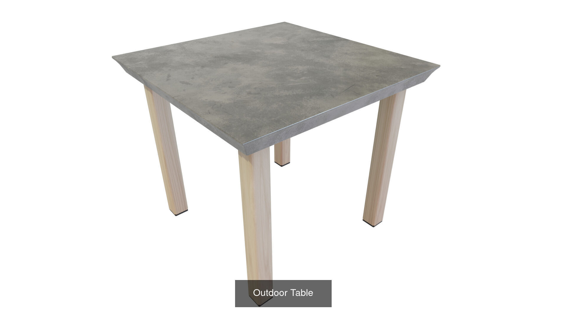 Set of 21 Contemporary Outdoor Tables 3D Model Collection_25