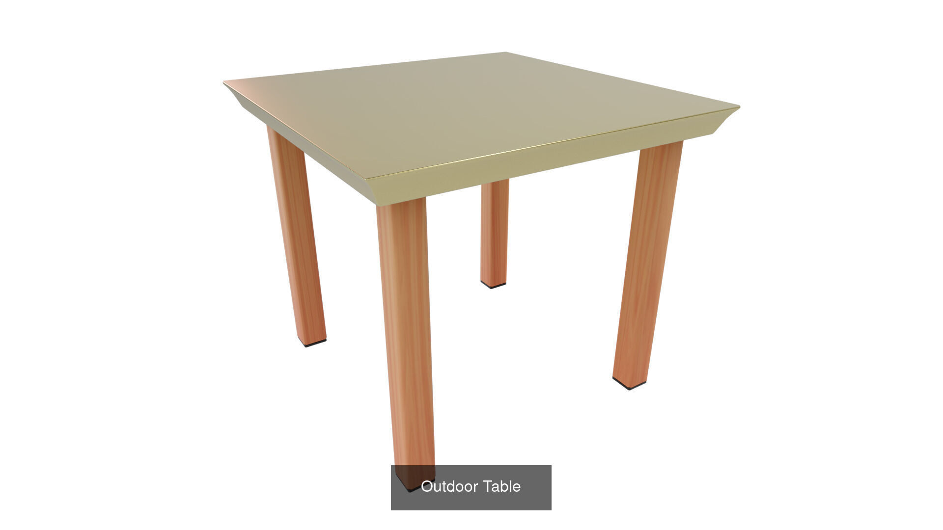 Set of 21 Contemporary Outdoor Tables 3D Model Collection_39