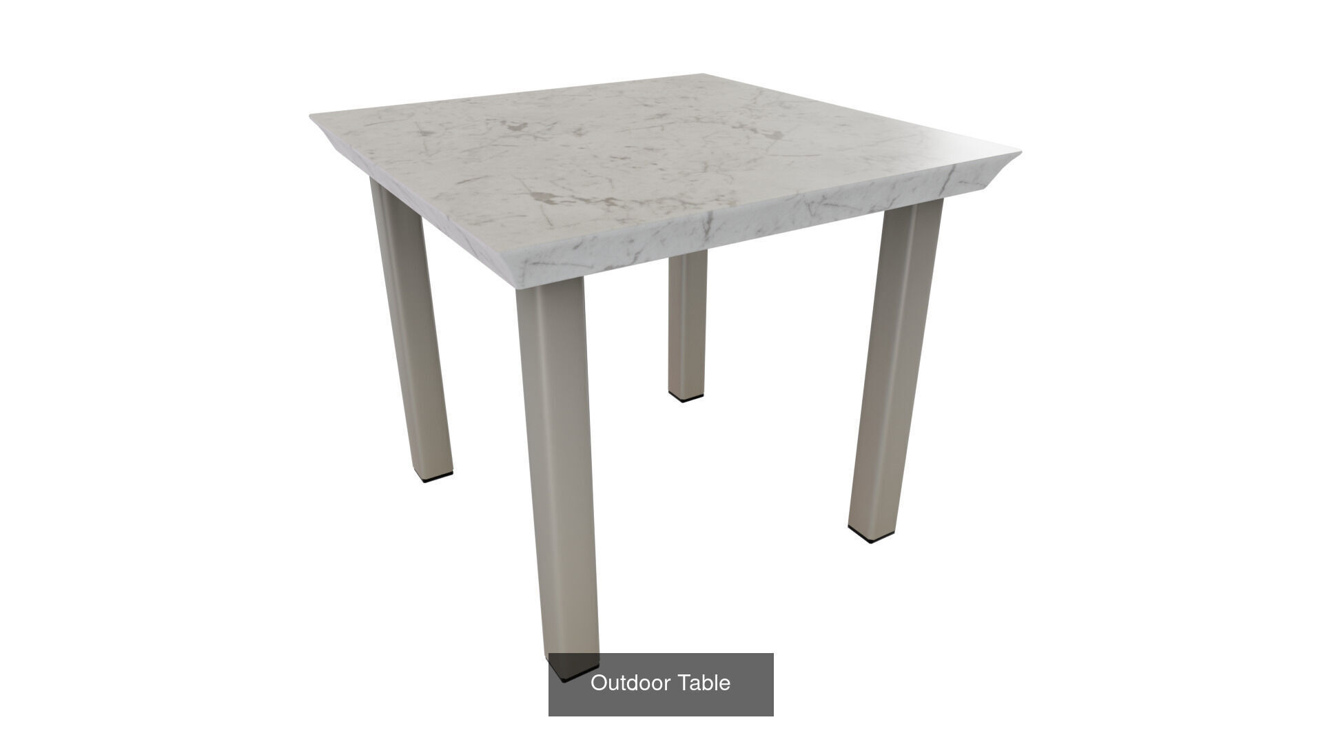 Set of 21 Contemporary Outdoor Tables 3D Model Collection_36