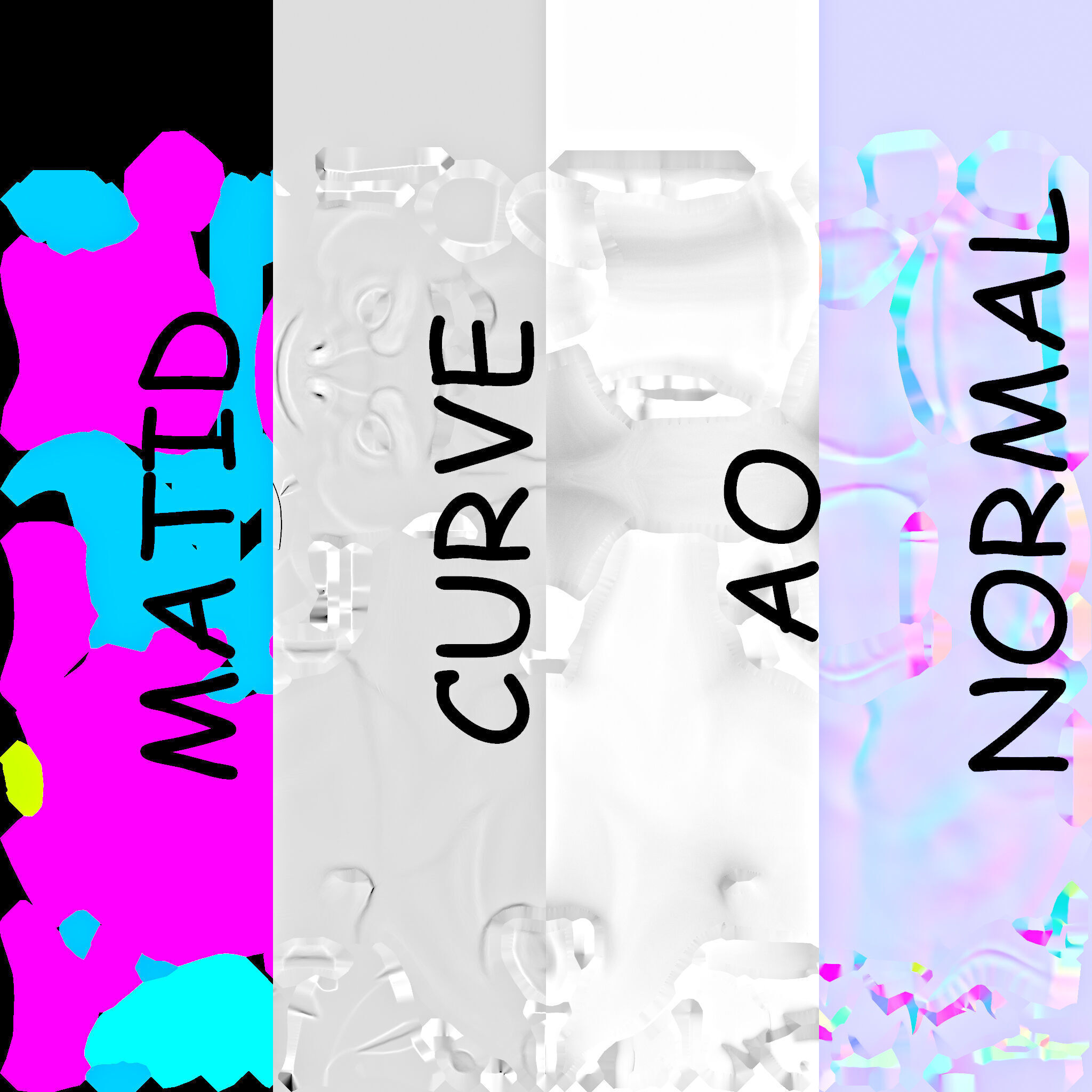 Stylized Cartoon Horse Low-poly 3D model Low-poly 3D model_9