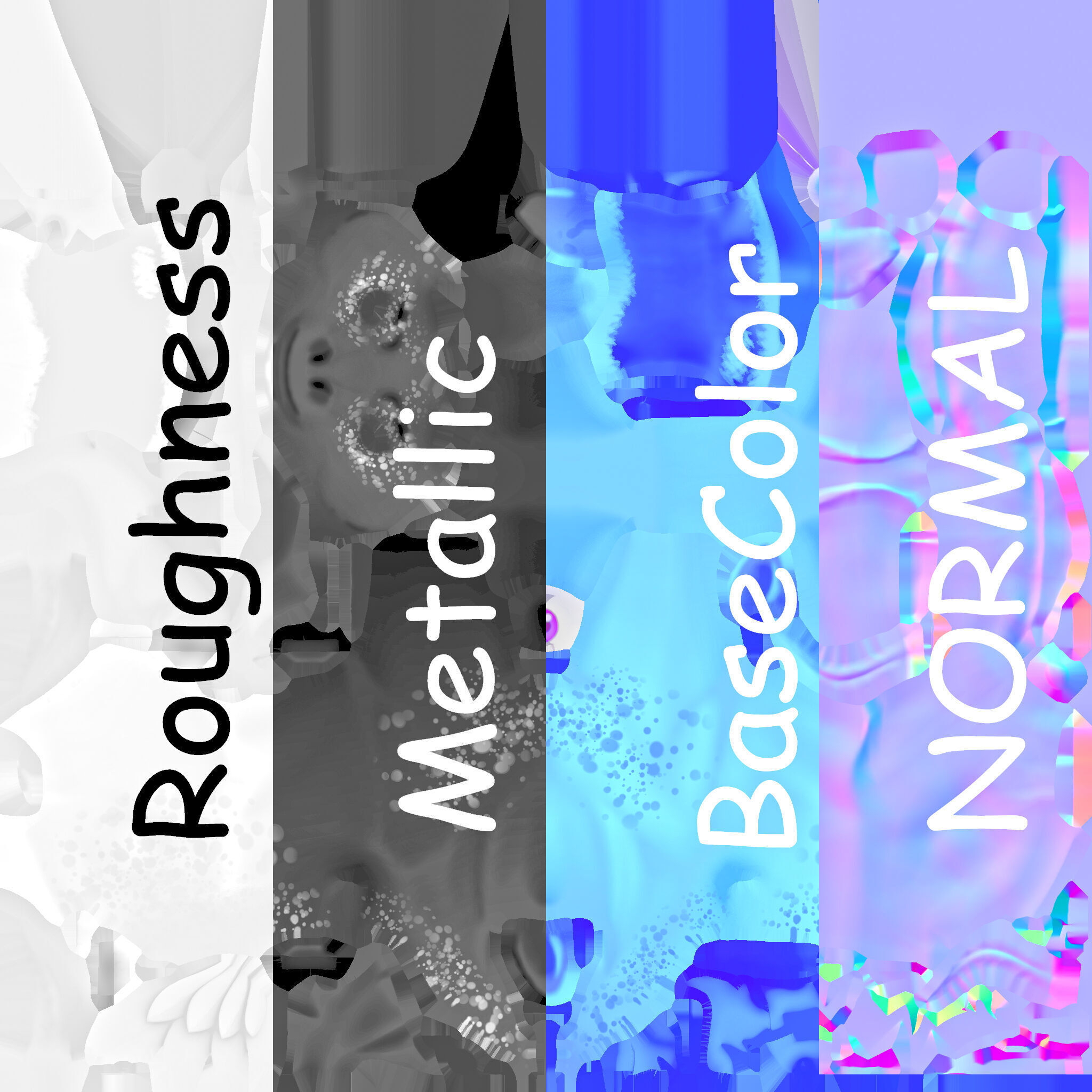 Stylized Cartoon Horse Low-poly 3D model Low-poly 3D model_10