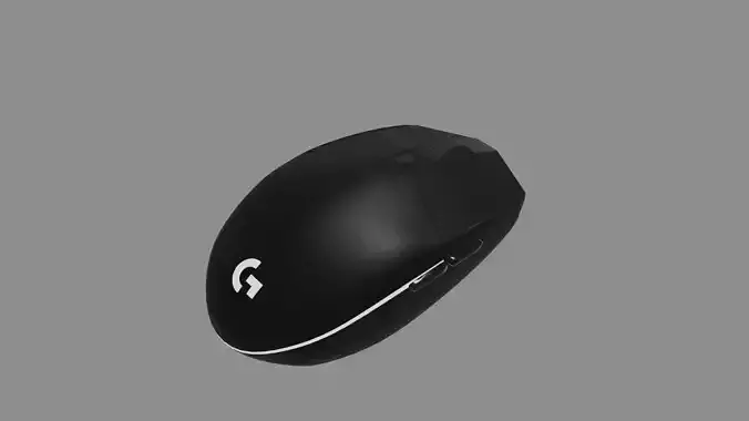 Gaming mouse black