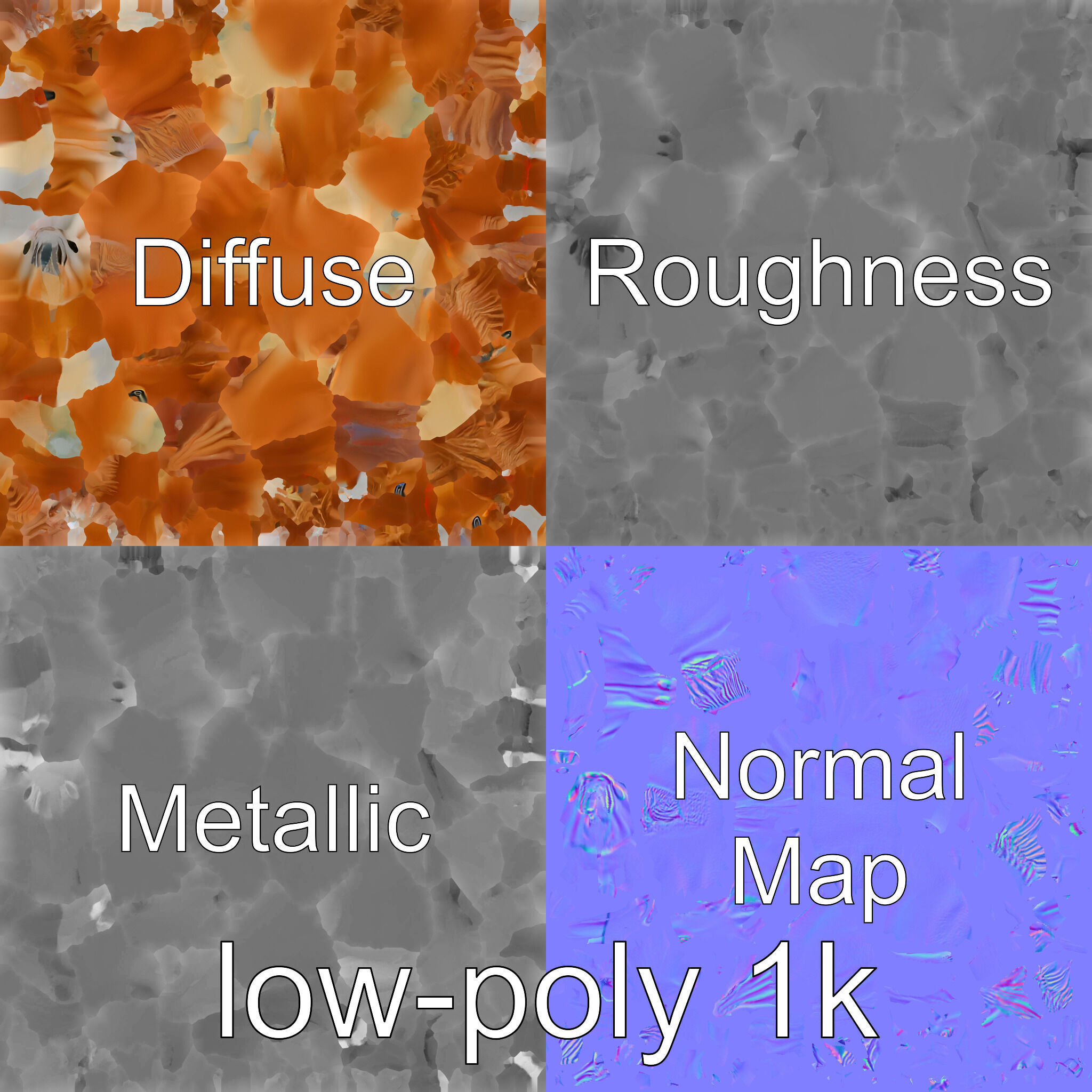 Chestnut Quarter Horse 3D Model with Energetic Pose Low-poly 3D model_25