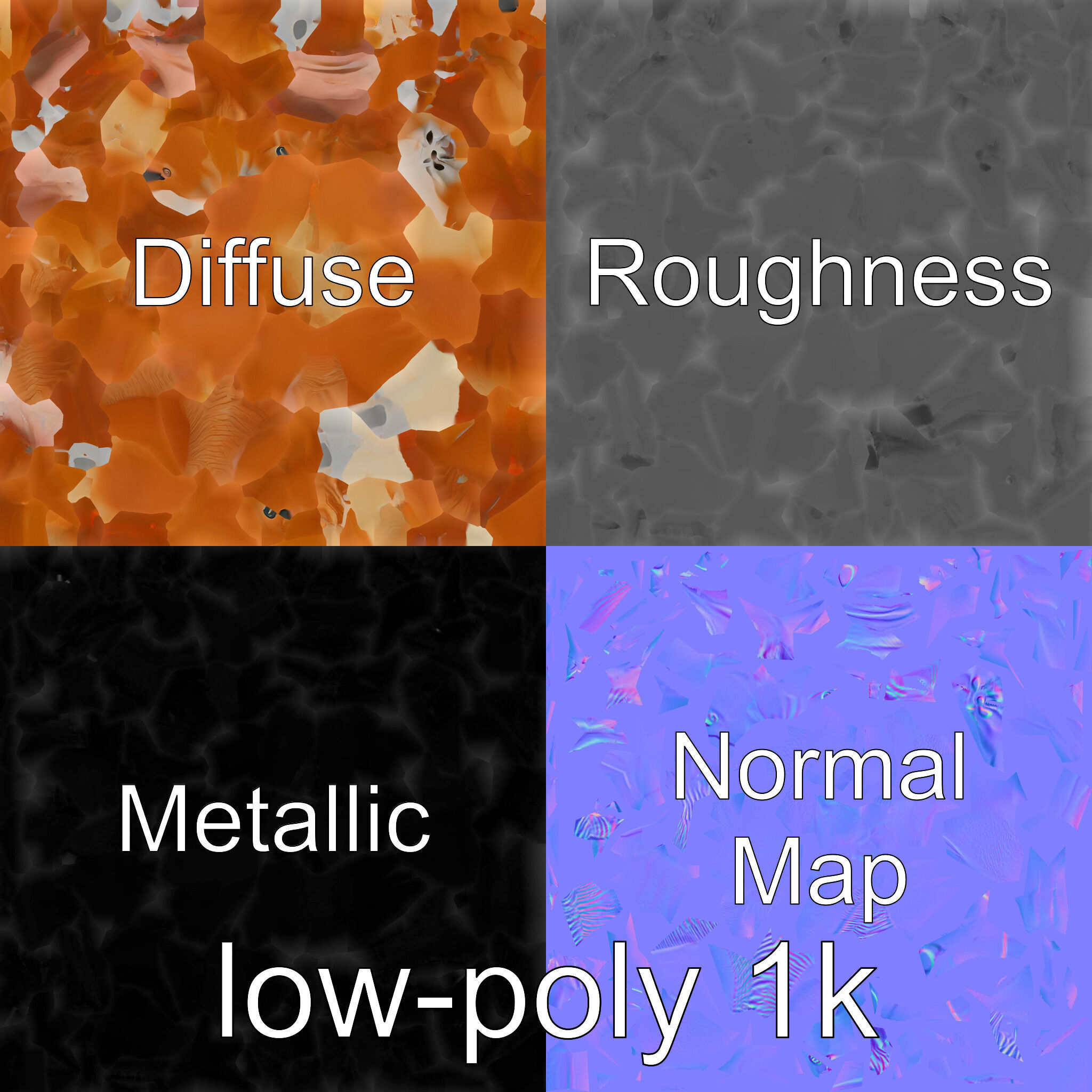 Chestnut Quarter Horse 3D Model with Energetic Pose Low-poly 3D model_1