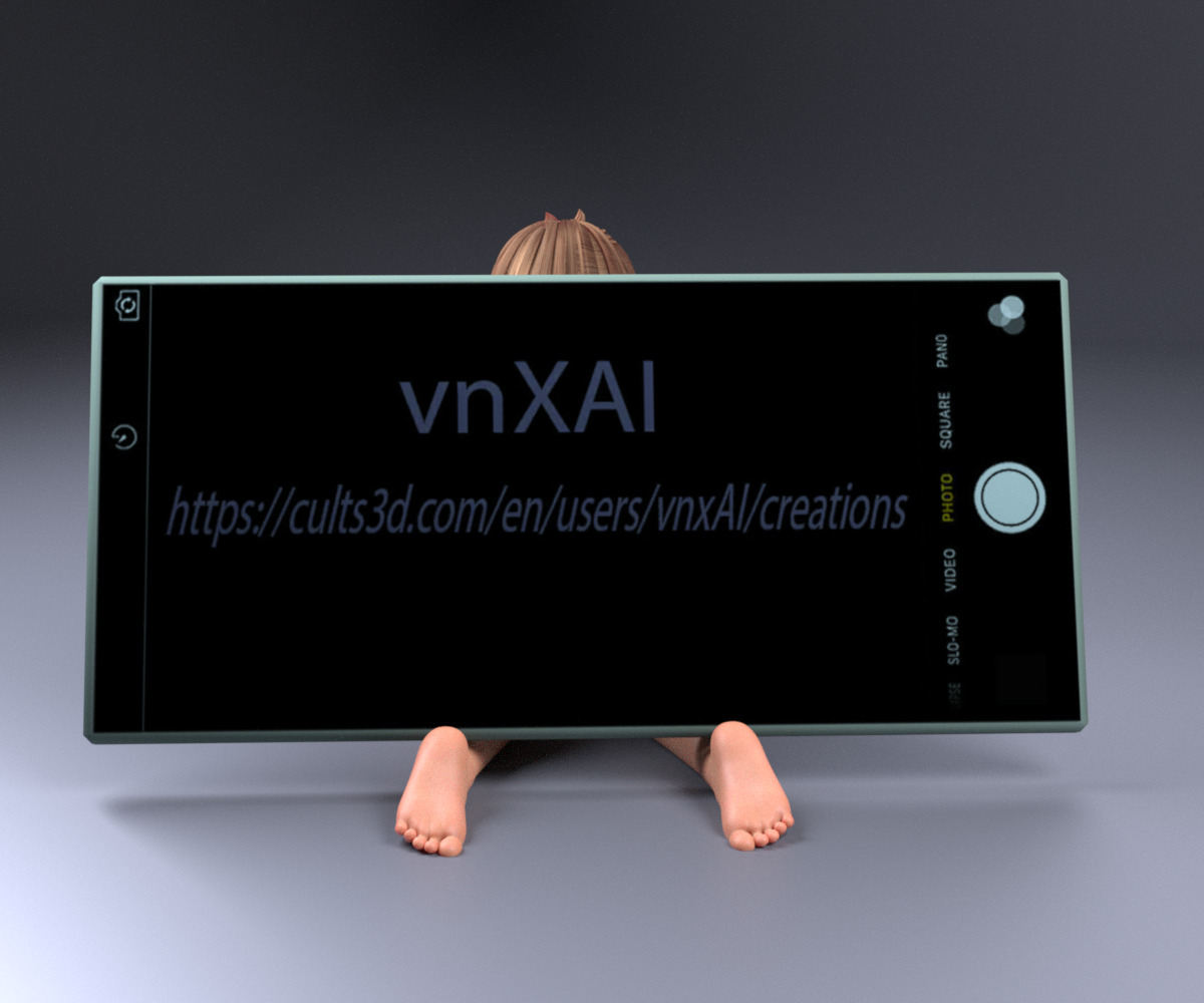 Velma phone holder 3D print model_5