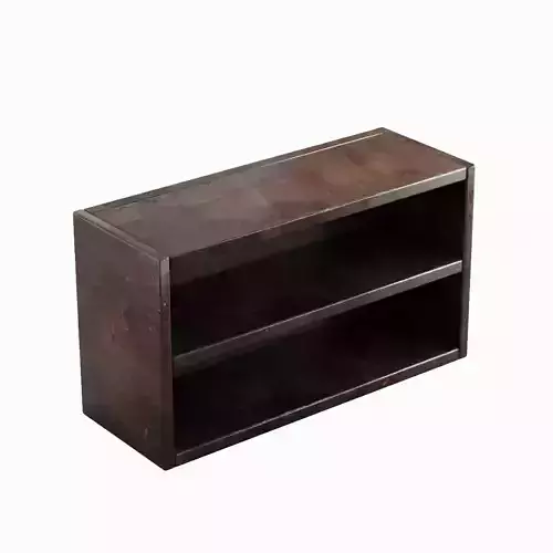 Simple Wooden Bookshelf 01 