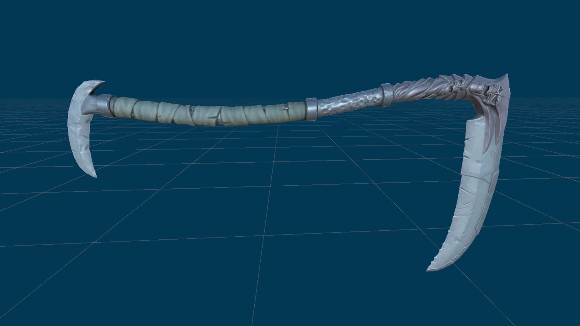 Rogue Necromancer Low-poly 3D model_29