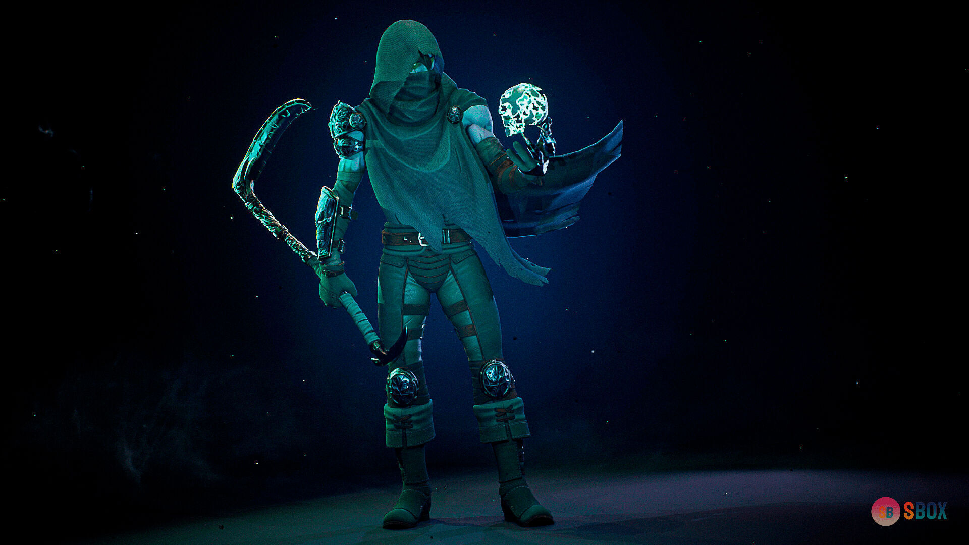 Rogue Necromancer Low-poly 3D model_16