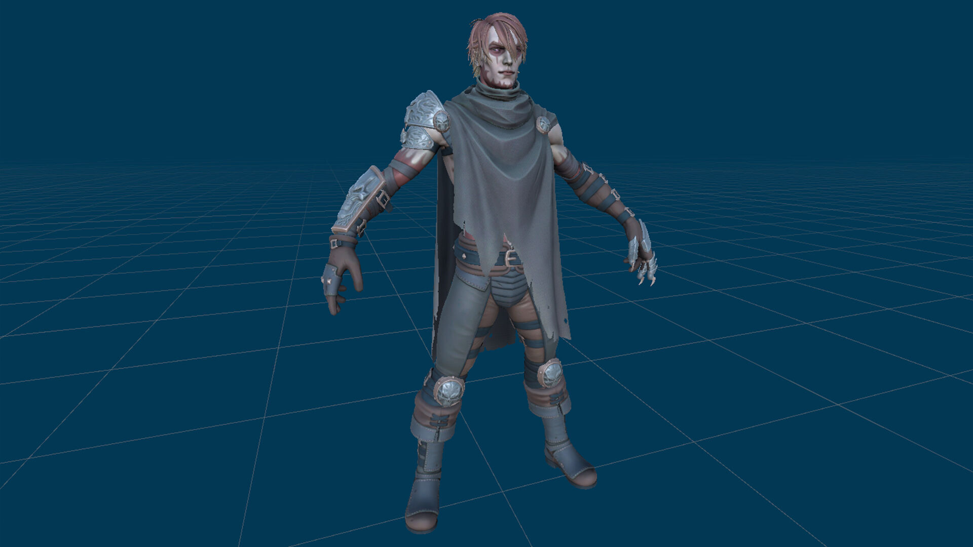 Rogue Necromancer Low-poly 3D model_26