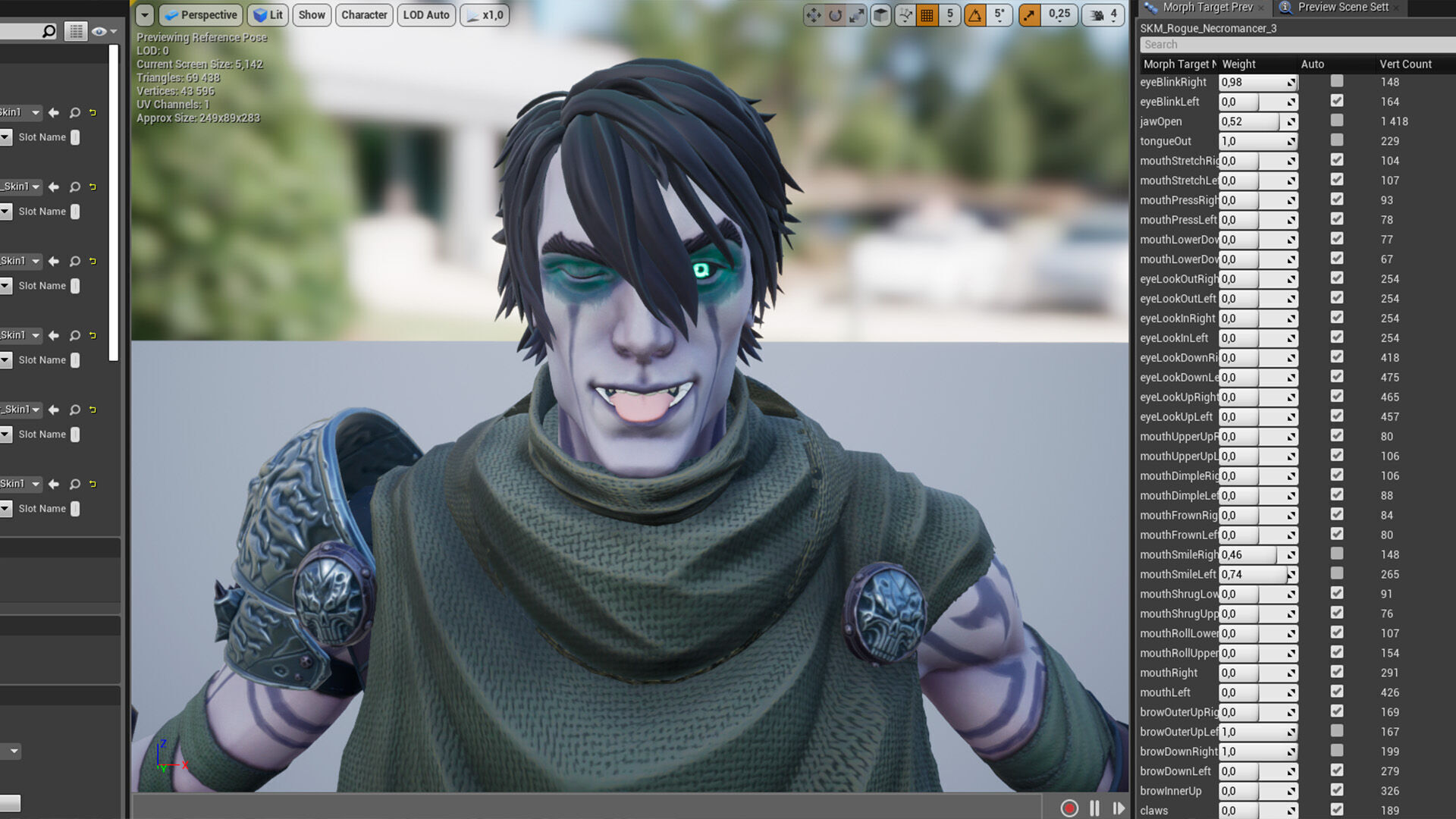 Rogue Necromancer Low-poly 3D model_22