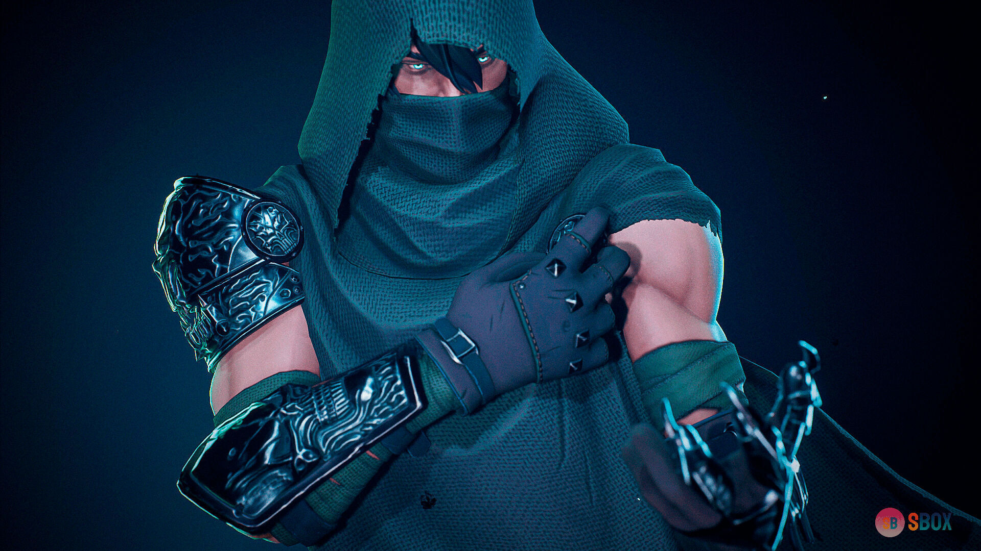 Rogue Necromancer Low-poly 3D model_8