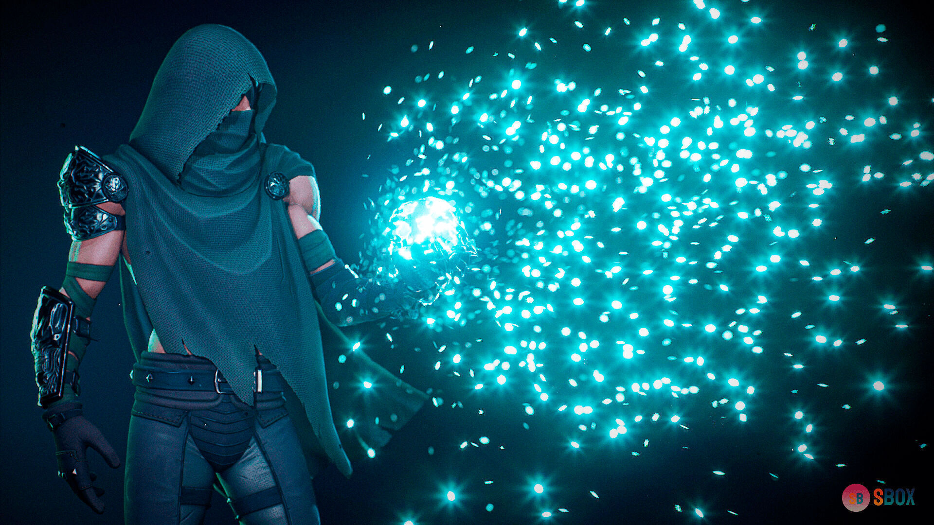 Rogue Necromancer Low-poly 3D model_6