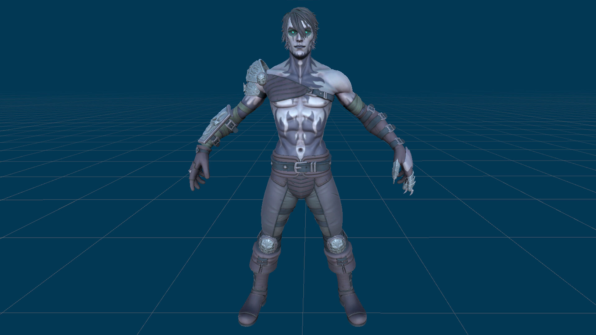 Rogue Necromancer Low-poly 3D model_28