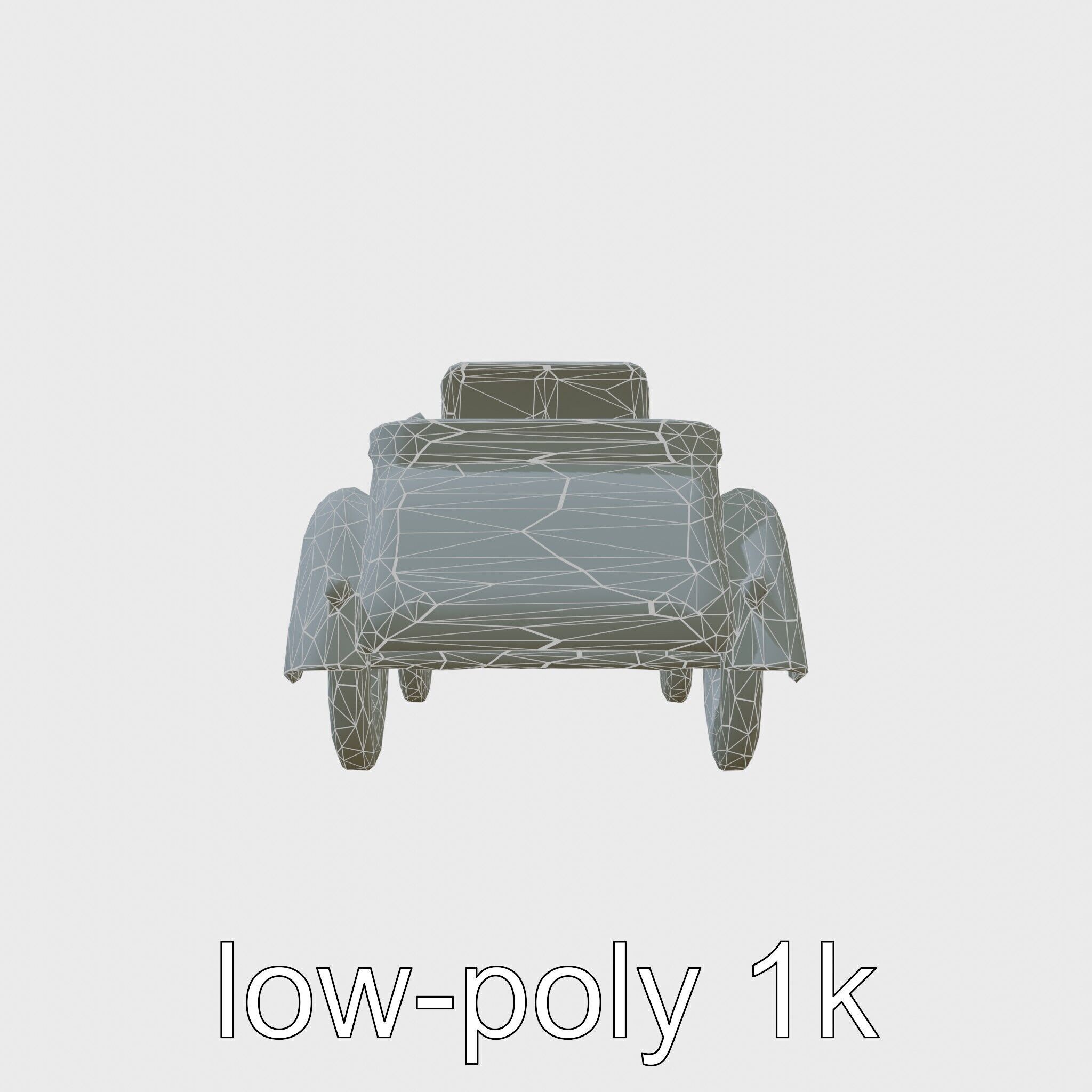 Percheron Horse Elegant Movement Model Low-poly 3D model_6