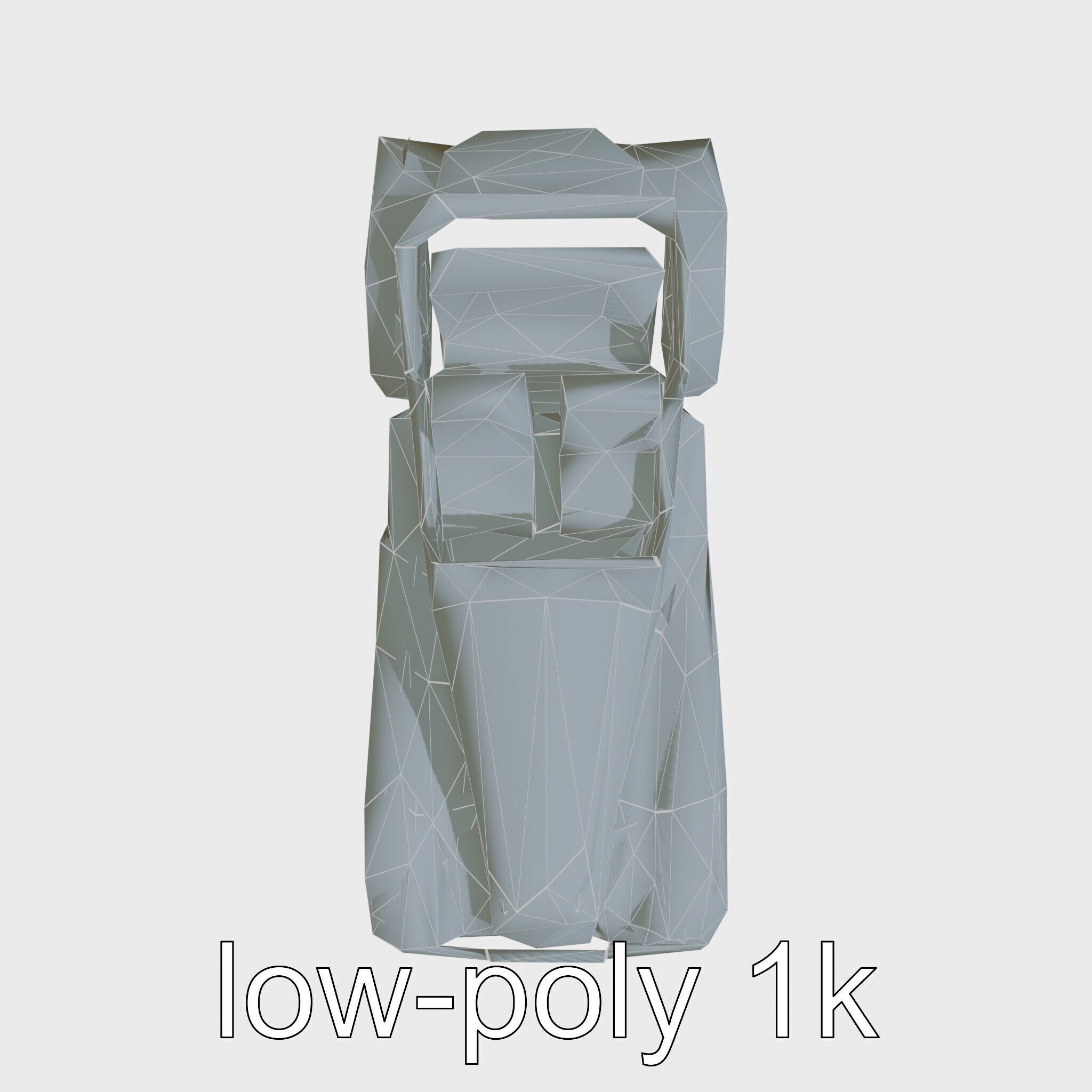 Percheron Horse Elegant Movement Model Low-poly 3D model_15