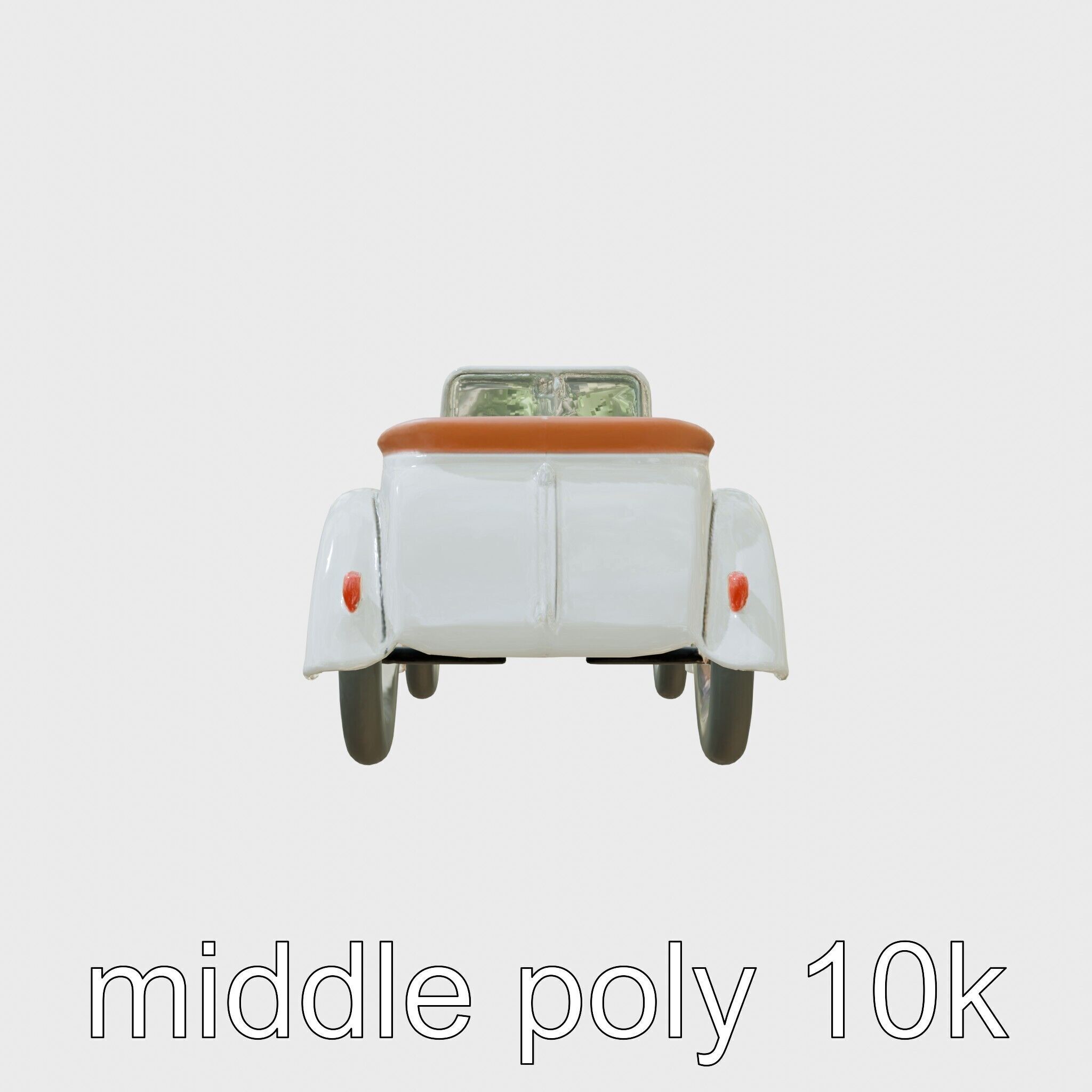 Percheron Horse Elegant Movement Model Low-poly 3D model_12