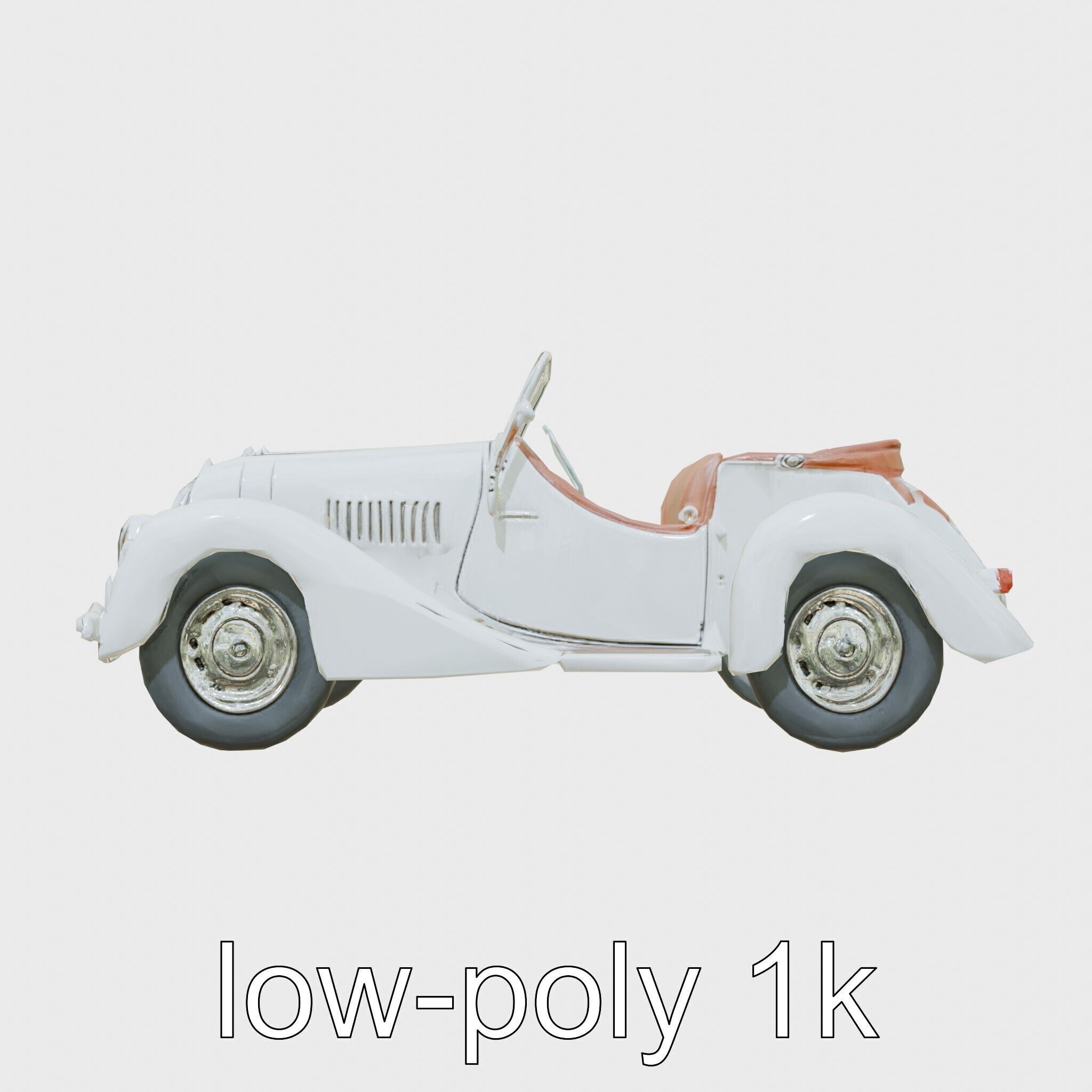 Percheron Horse Elegant Movement Model Low-poly 3D model_17