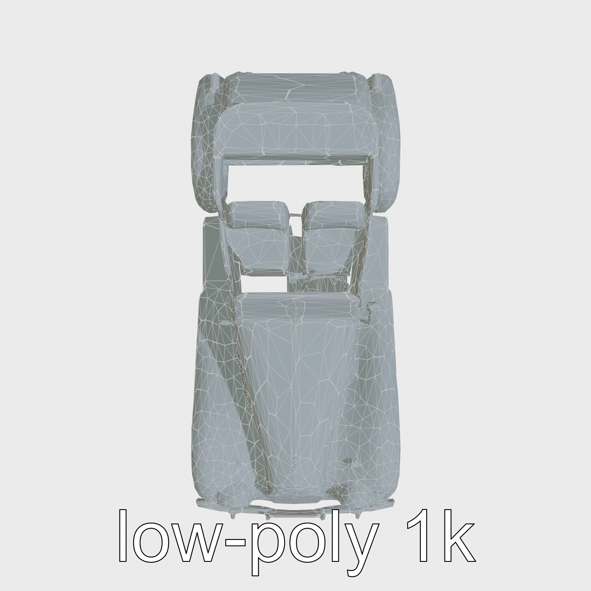 Percheron Horse Elegant Movement Model Low-poly 3D model_28