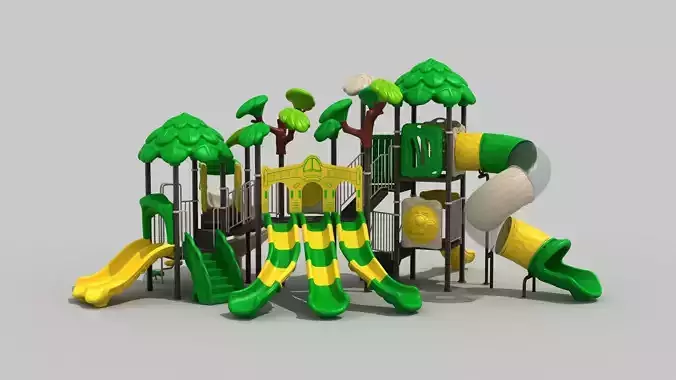 Forest themed playground