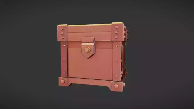 stylized treasure chest