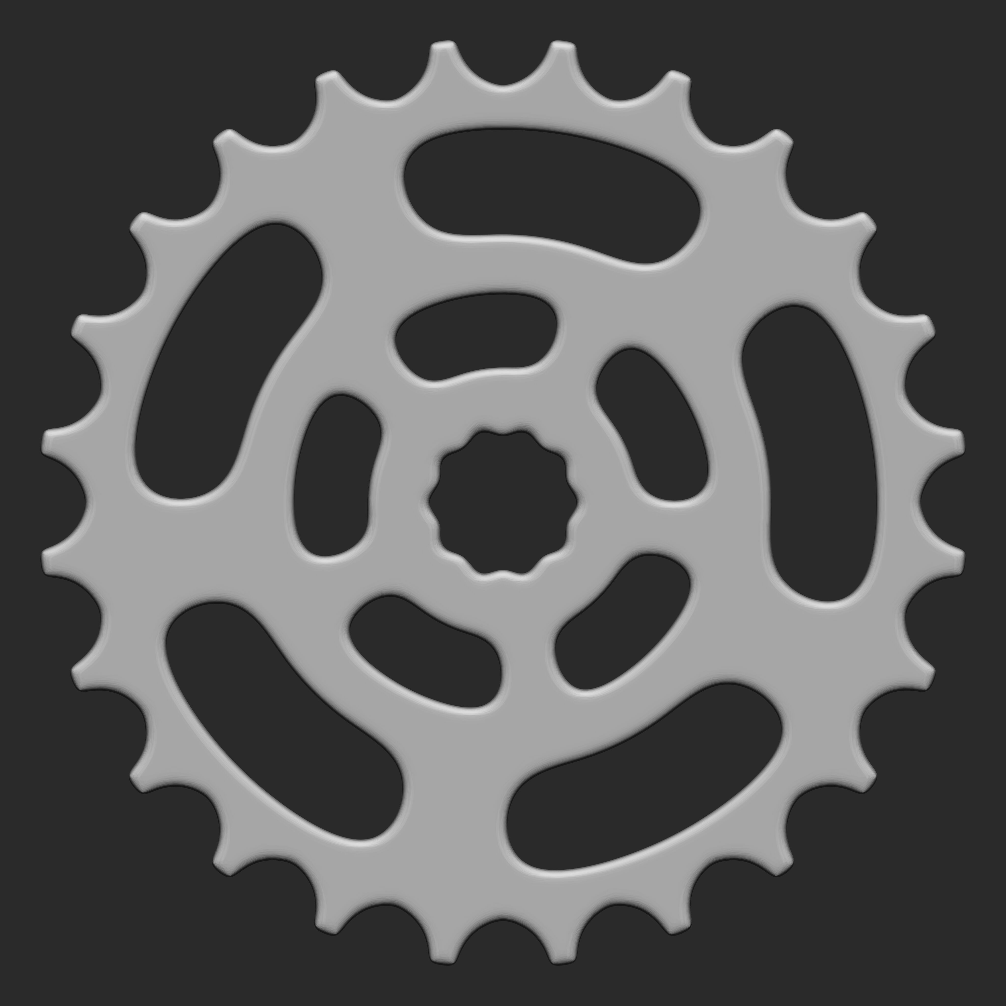 Steampunk Gears IMM Brush Pack 29 in One Vol 6 3D model_53