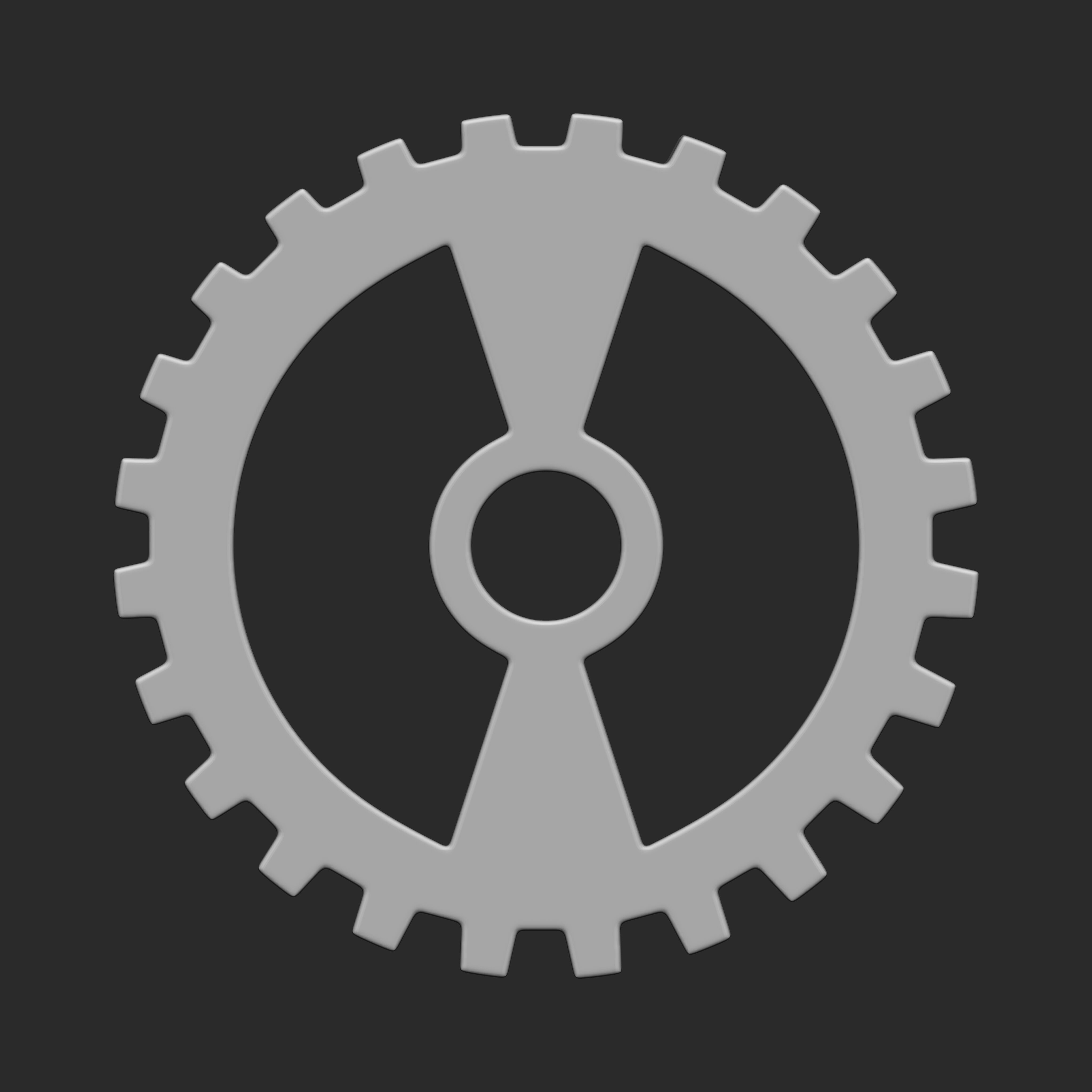 Steampunk Gears IMM Brush Pack 29 in One Vol 6 3D model_29