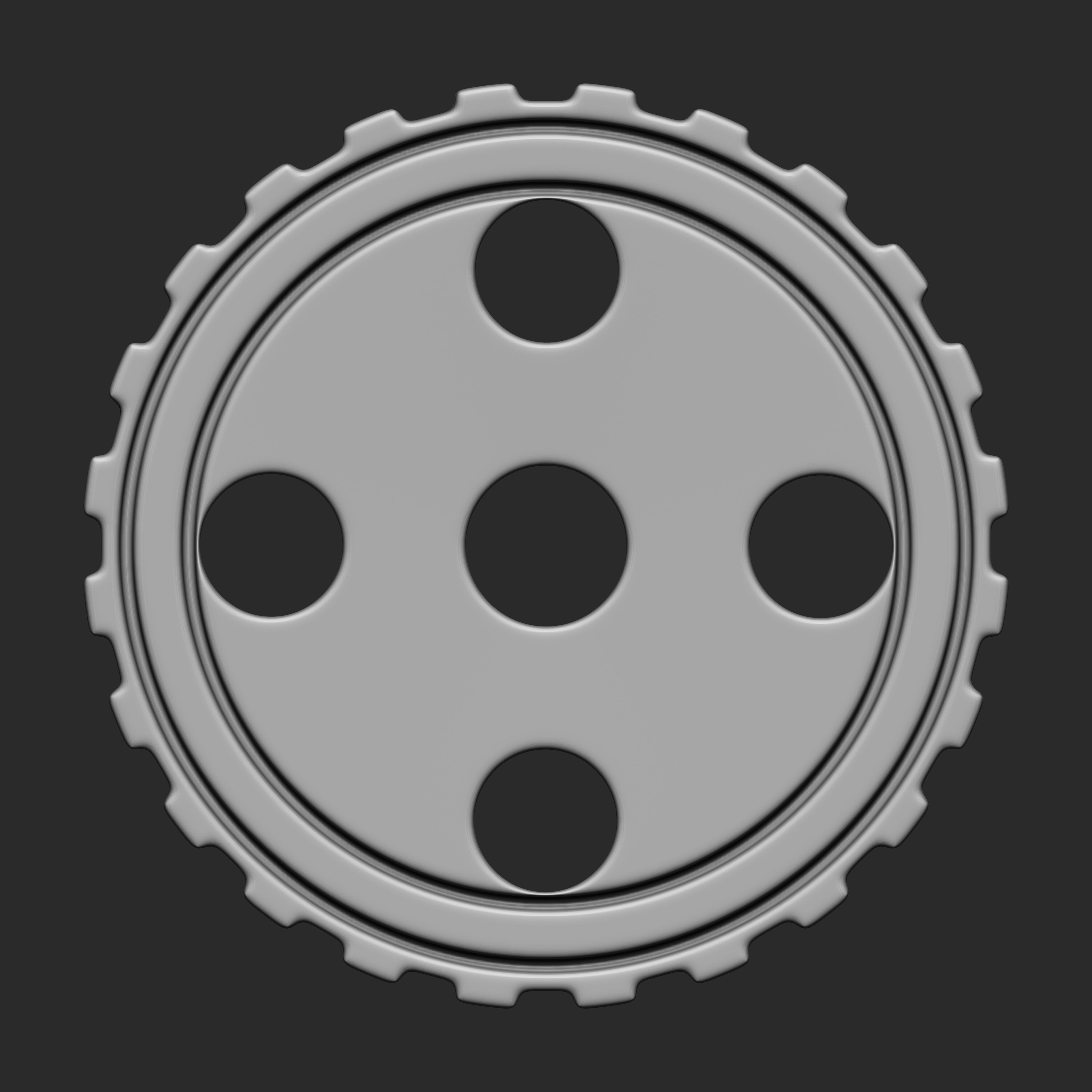 Steampunk Gears IMM Brush Pack 29 in One Vol 6 3D model_18