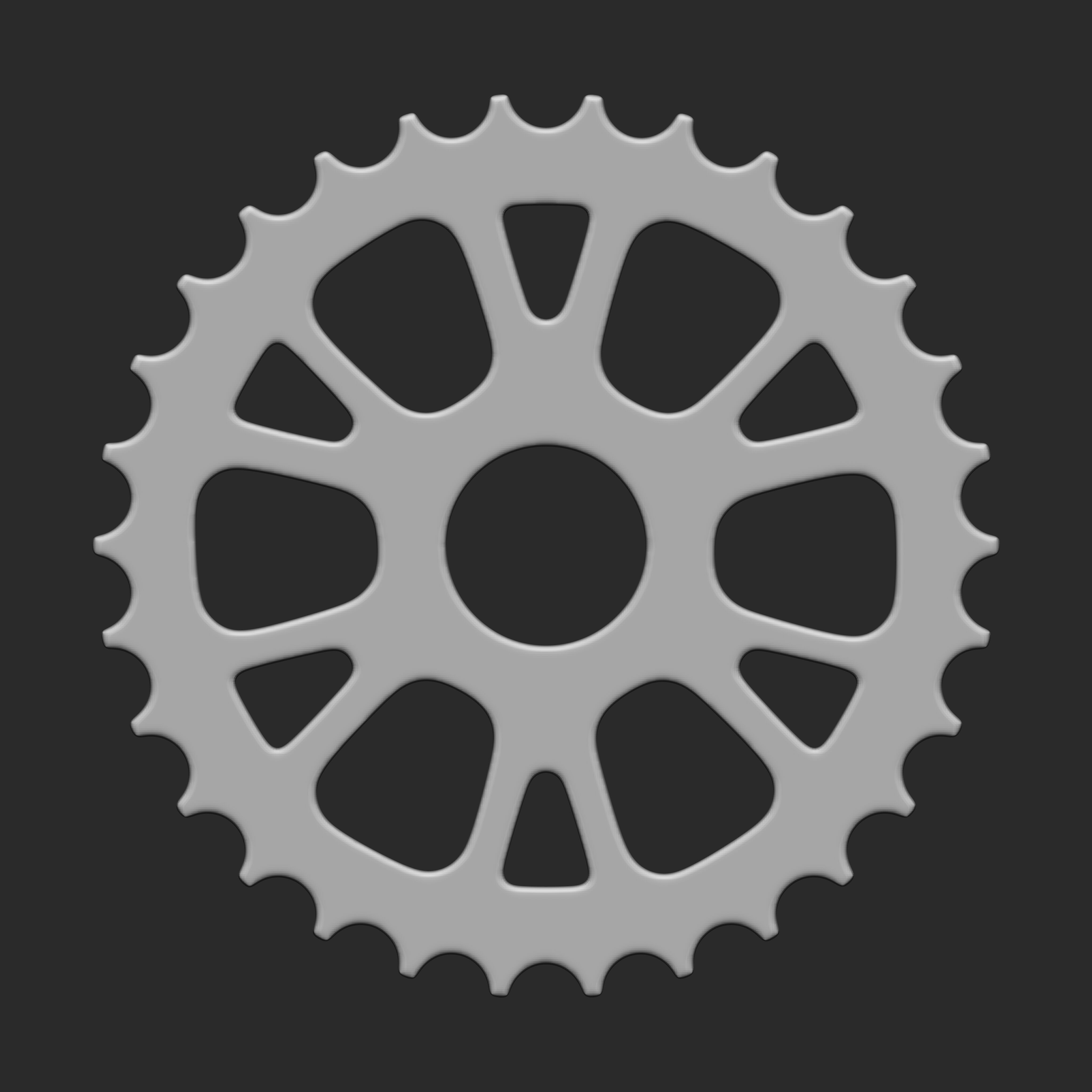 Steampunk Gears IMM Brush Pack 29 in One Vol 6 3D model_44