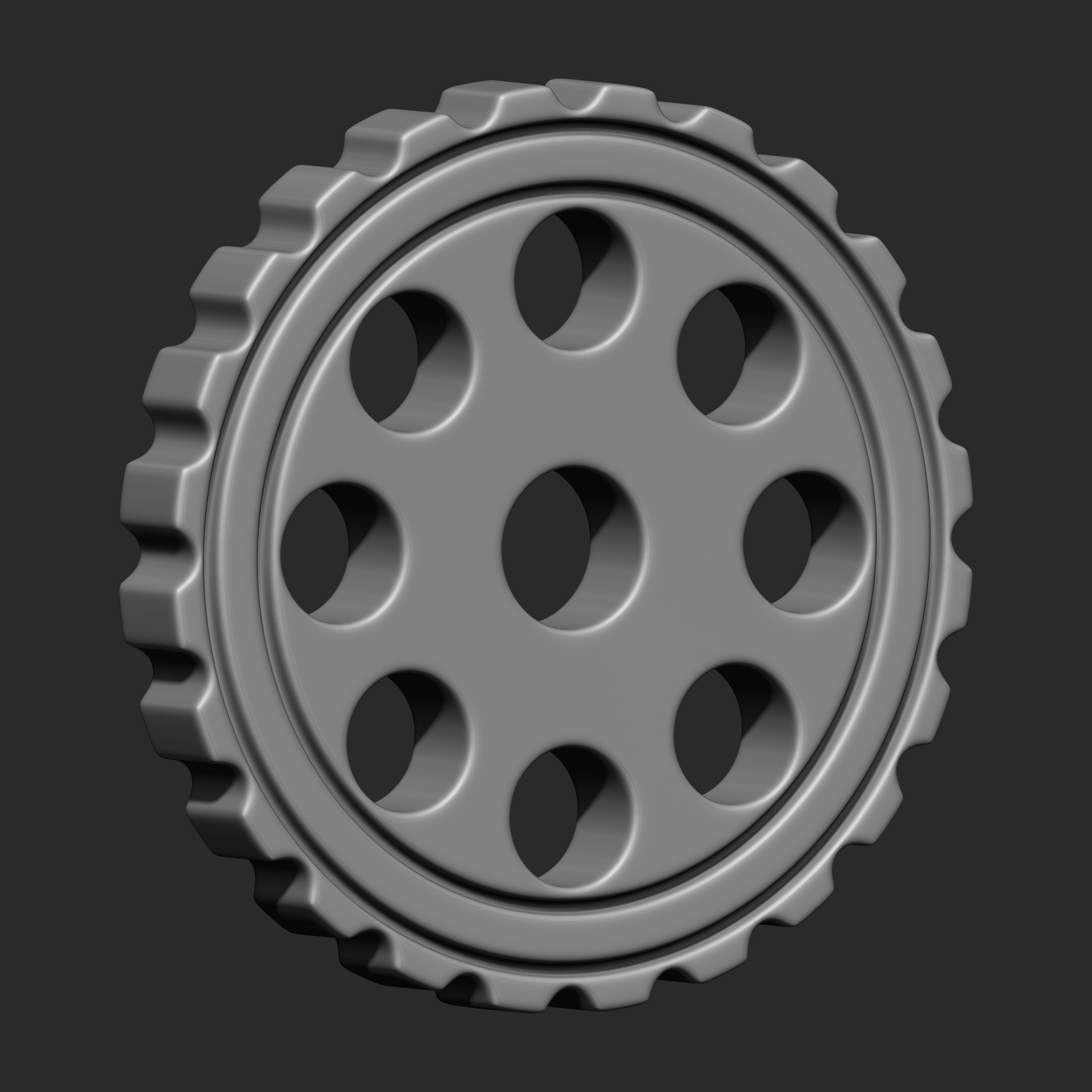 Steampunk Gears IMM Brush Pack 29 in One Vol 6 3D model_17