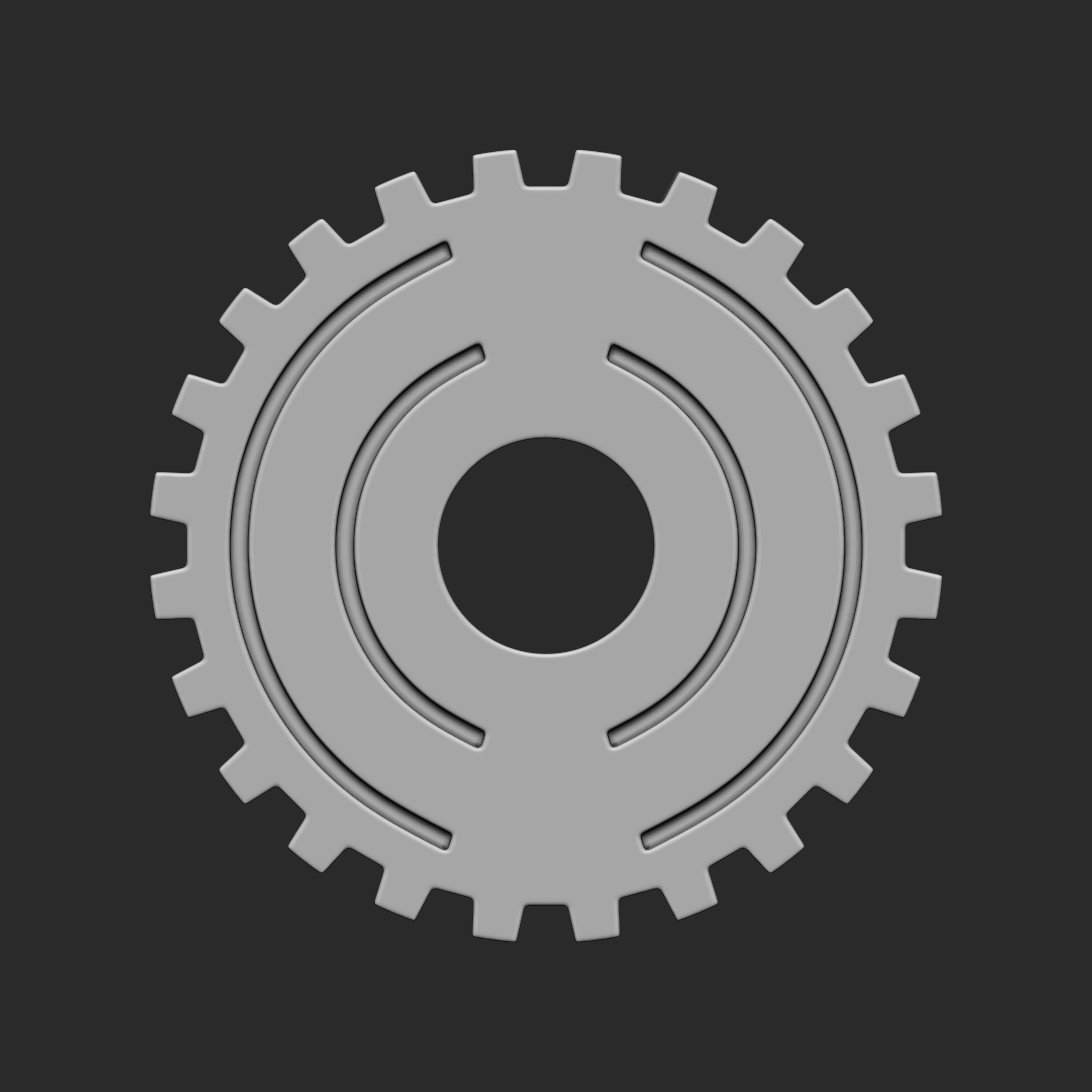 Steampunk Gears IMM Brush Pack 29 in One Vol 6 3D model_27