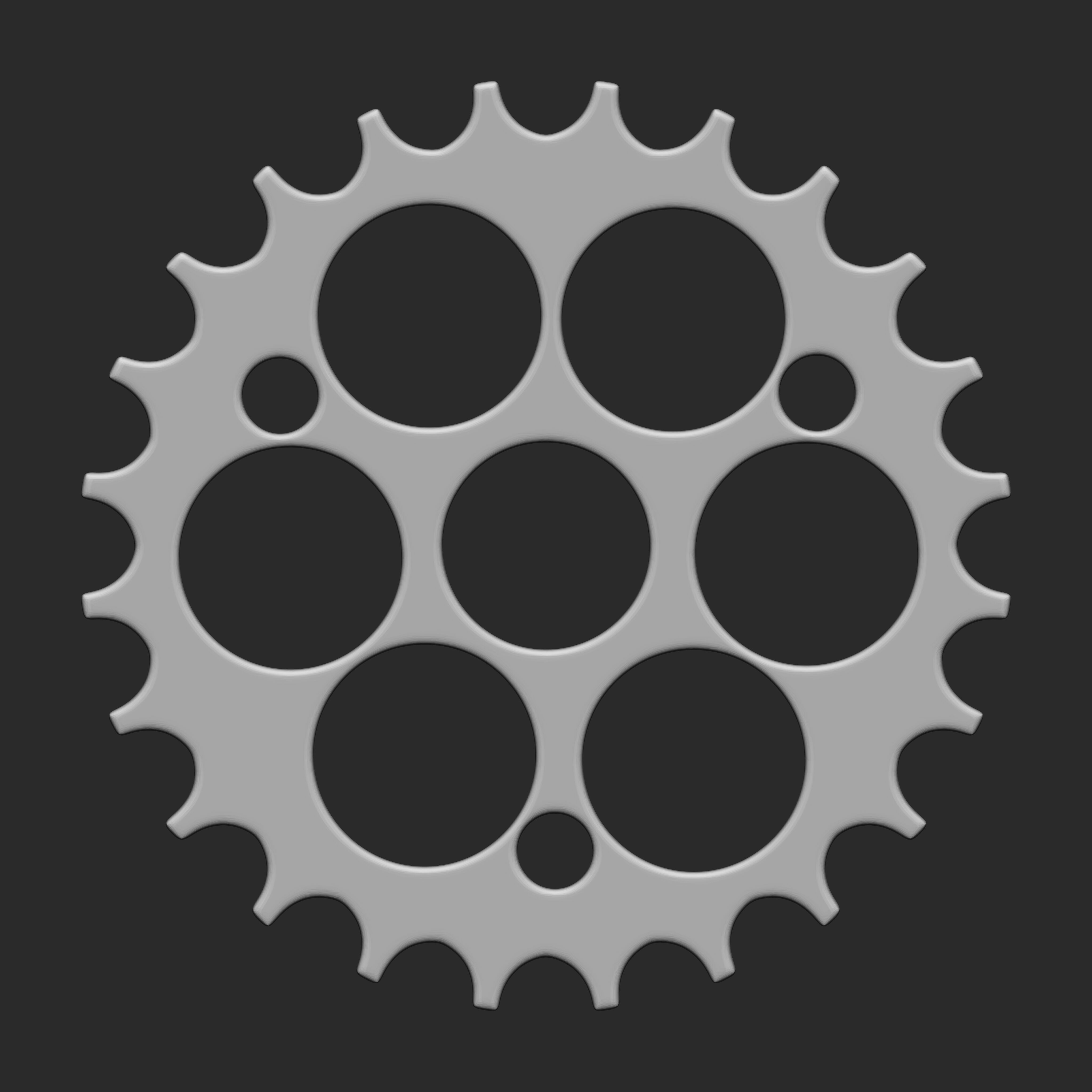 Steampunk Gears IMM Brush Pack 29 in One Vol 6 3D model_51