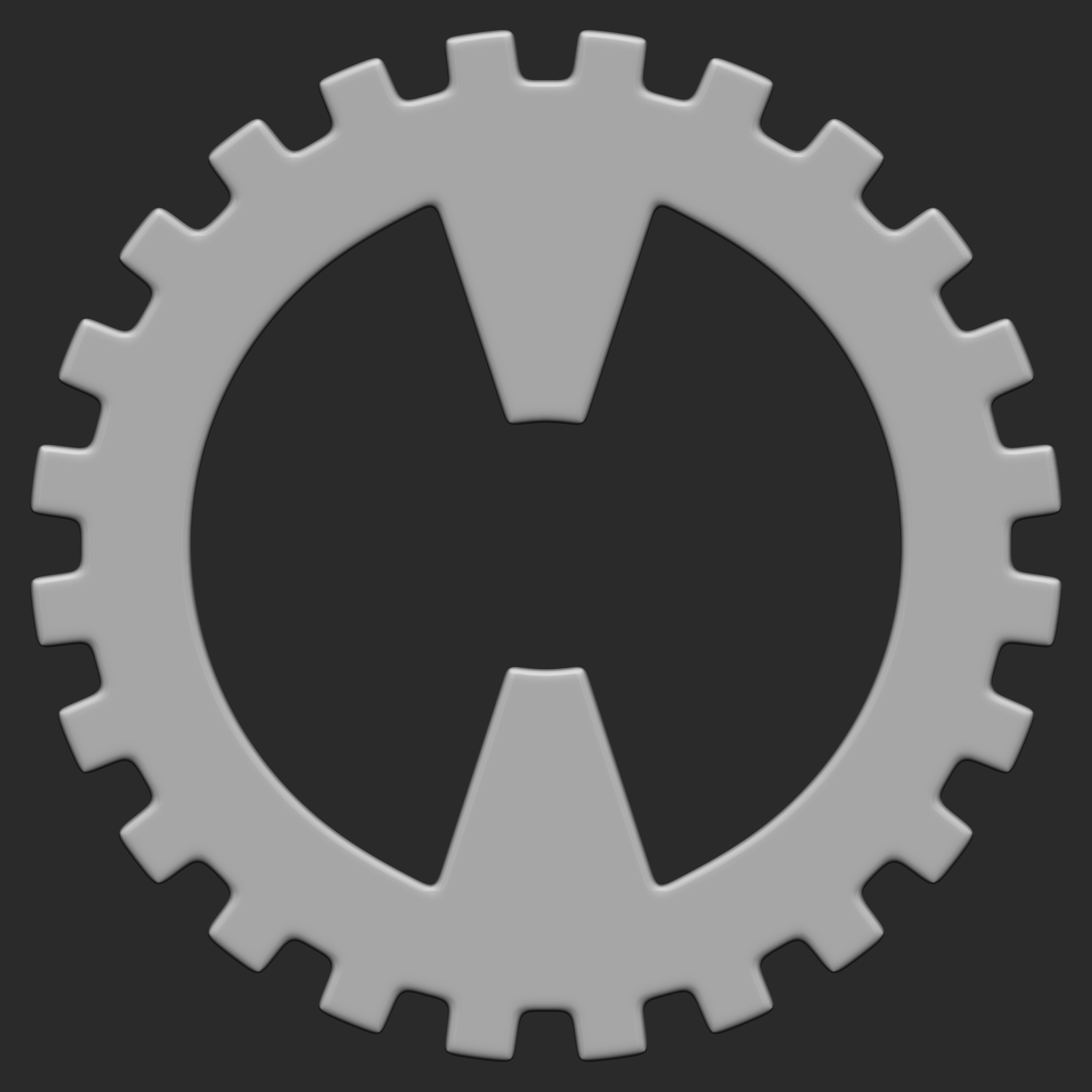 Steampunk Gears IMM Brush Pack 29 in One Vol 6 3D model_31