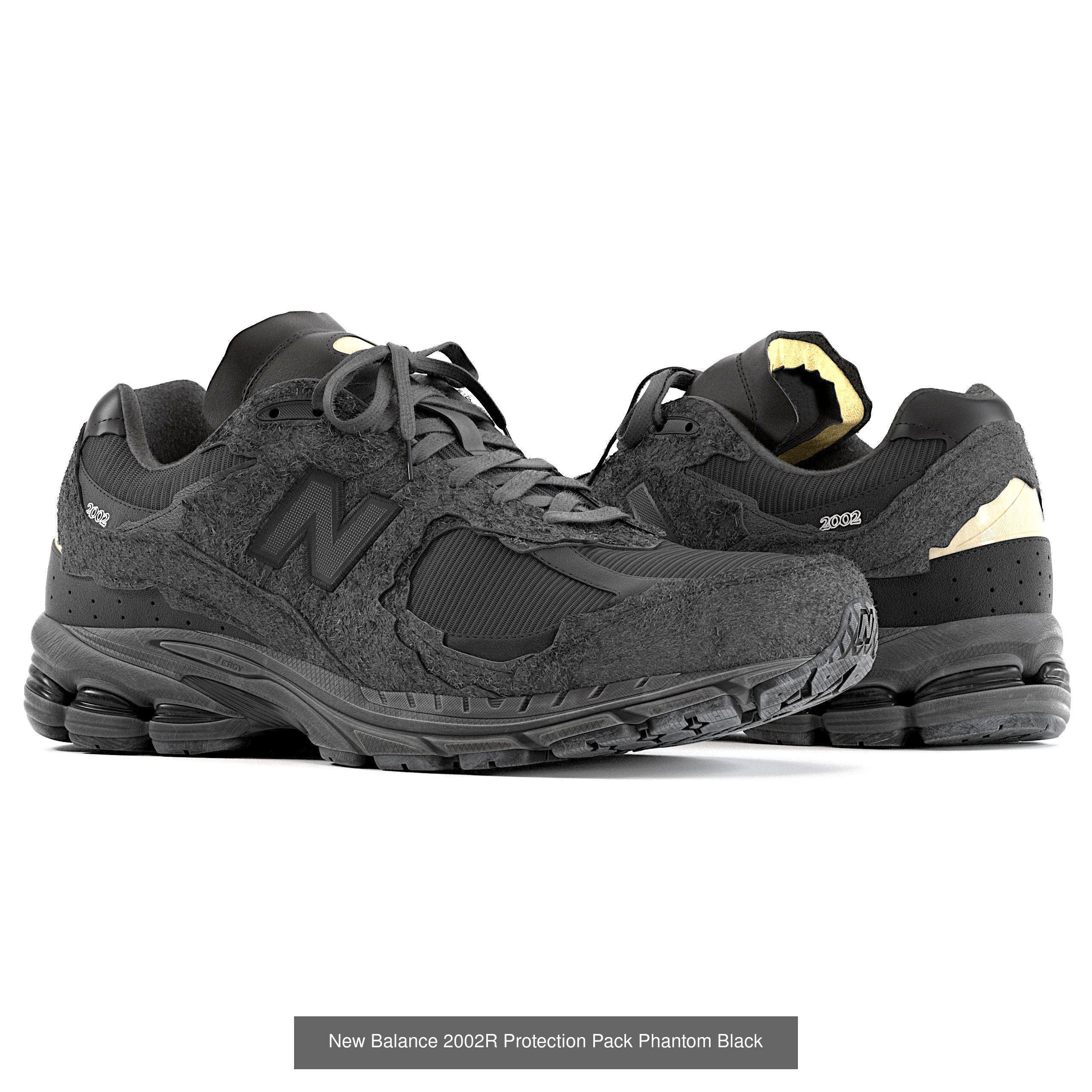 New Balance 2002R Protection Pack  3D Model Collection_4