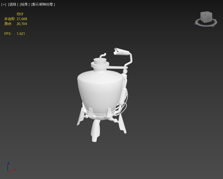 Next generation bottled bombs Low-poly 3D model_1