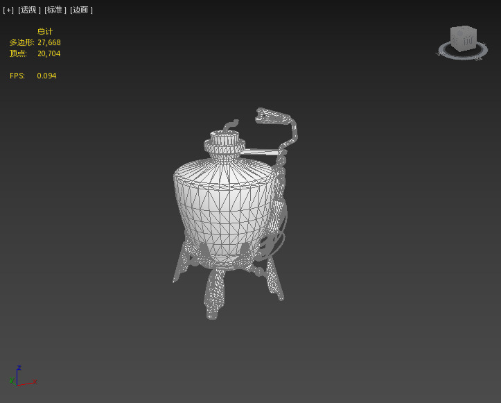 Next generation bottled bombs Low-poly 3D model_2