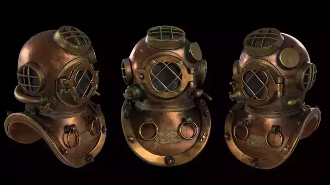 Next generation diving helmet