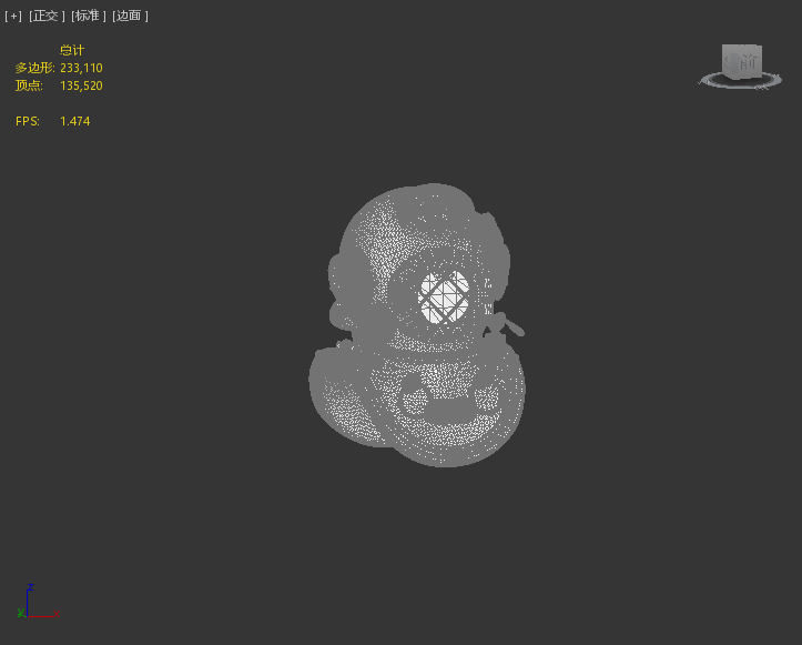 Next generation diving helmet Low-poly 3D model_4