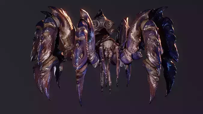 Next Generation Human Face Spider