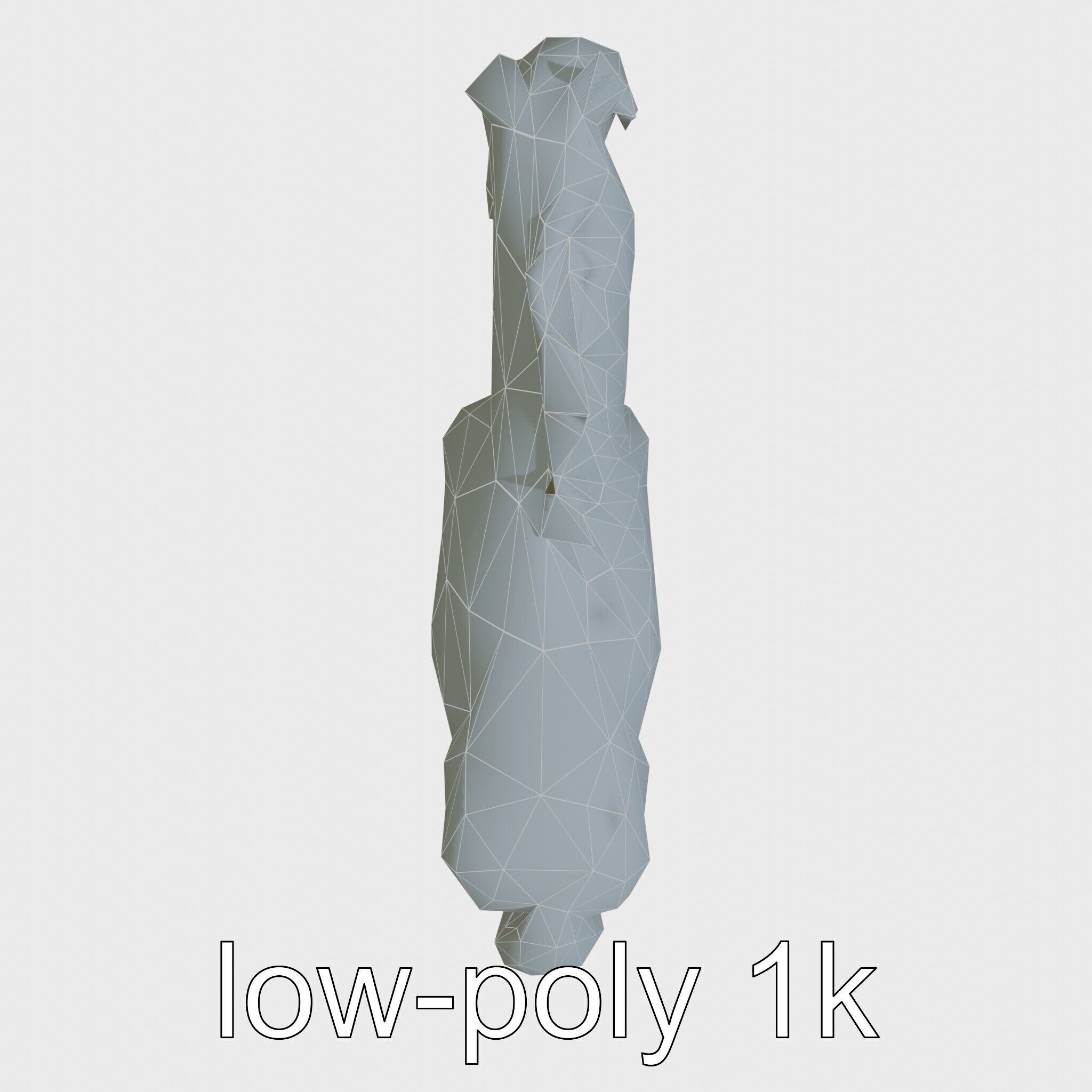 Black Clydesdale Horse 3D Model with Dark Coat Low-poly 3D model_18