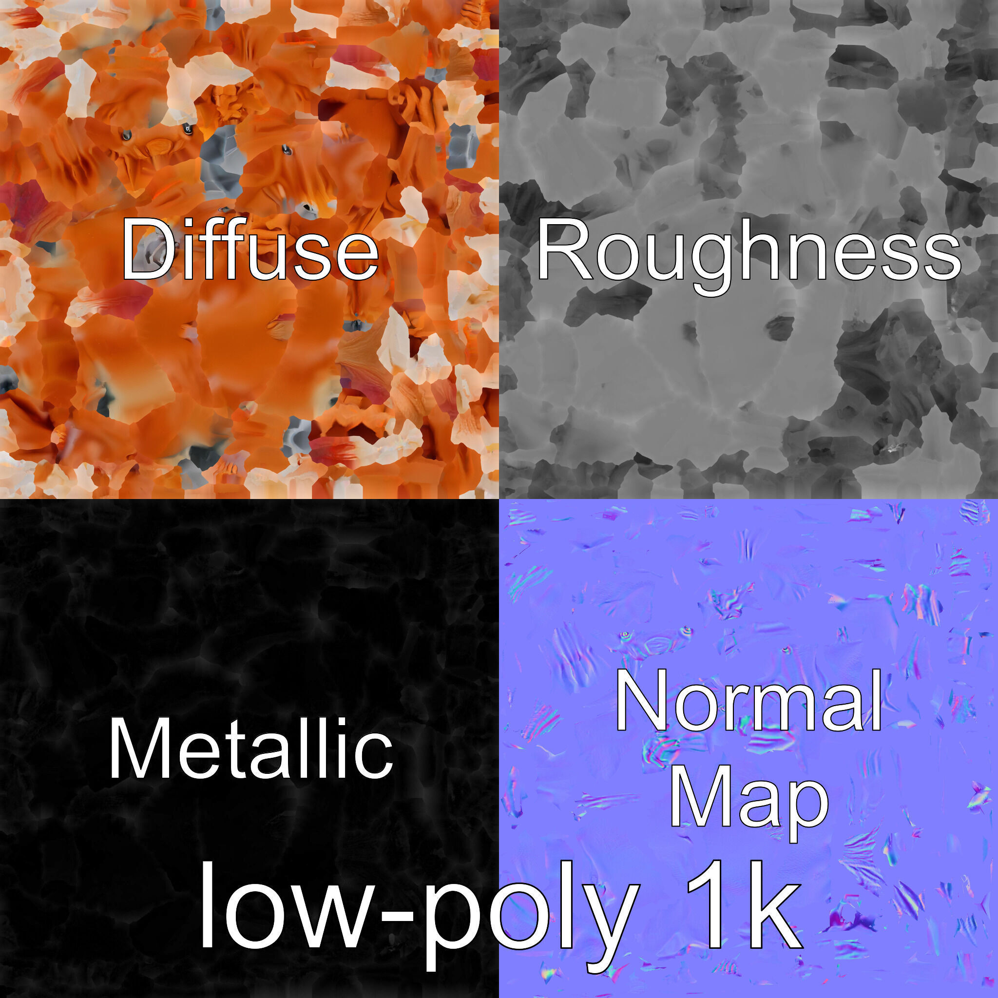 Chestnut Warmblood Horse with Energetic Performance Low-poly 3D model_29