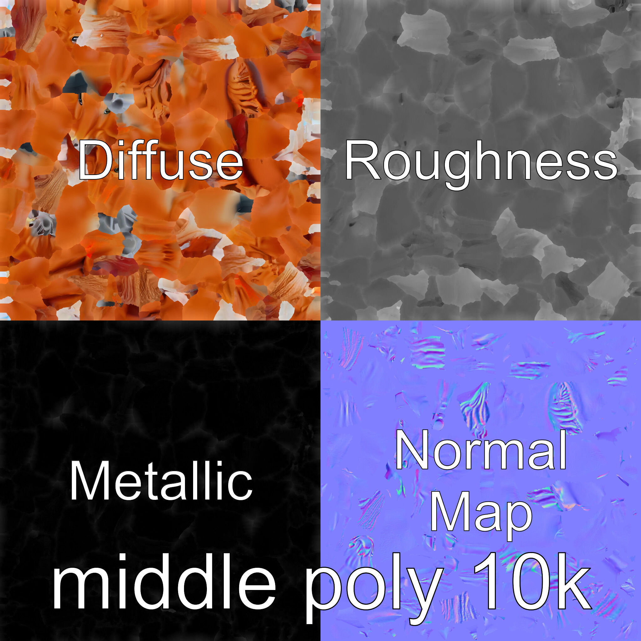 Chestnut Warmblood Horse with Energetic Performance Low-poly 3D model_28