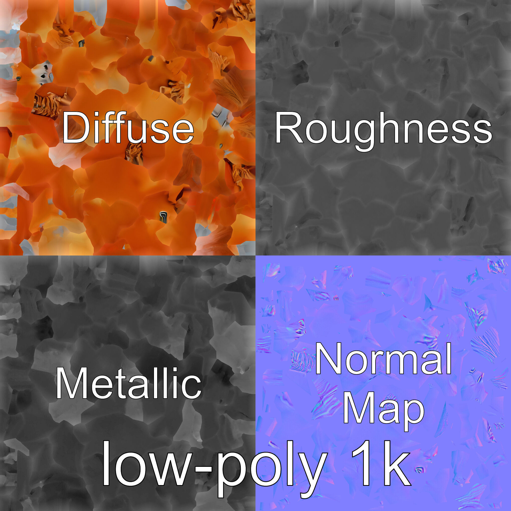 Chestnut Morgan Horse 3D Model with Rich Color Low-poly 3D model_1