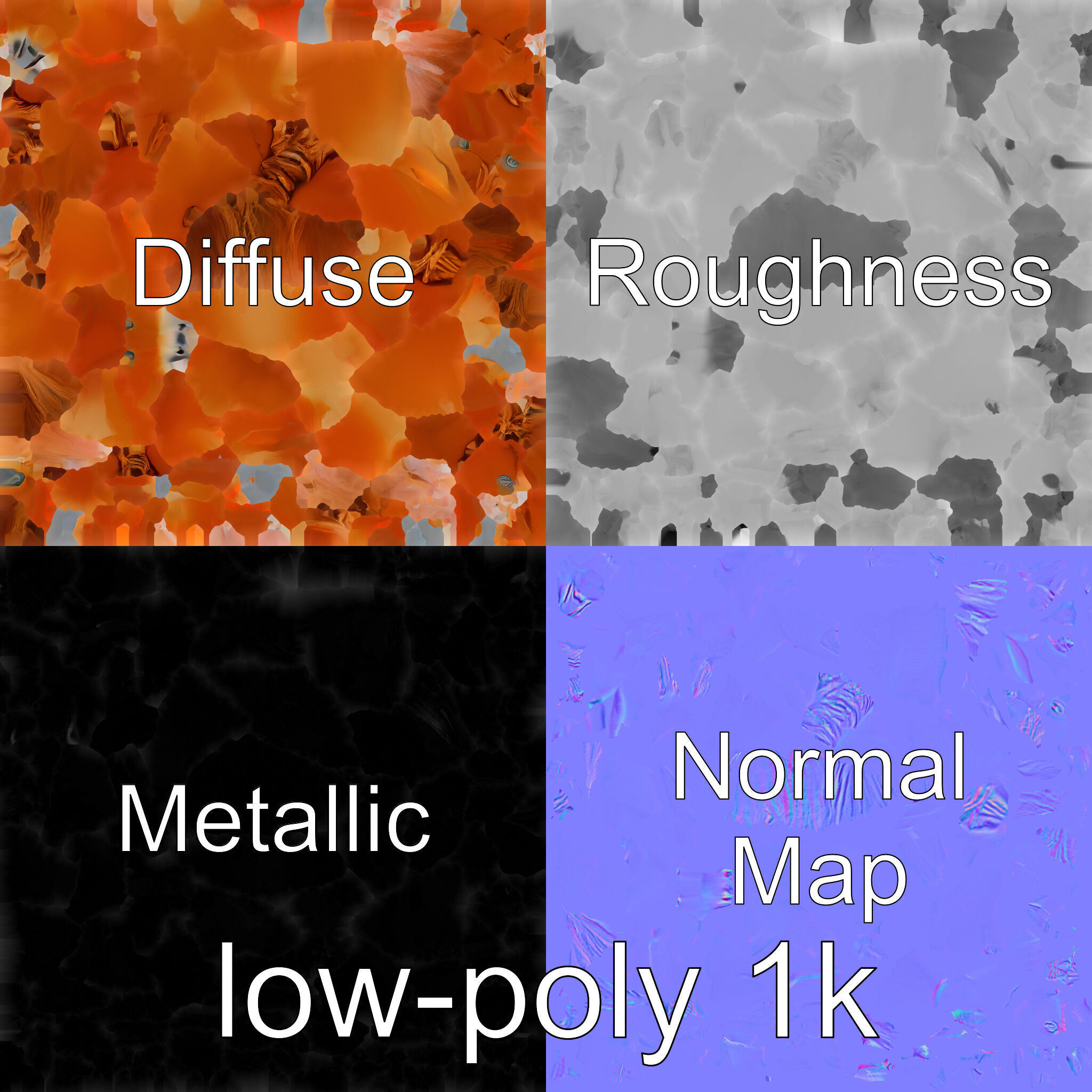 Chestnut Morgan Horse 3D Model with Rich Color Low-poly 3D model_26