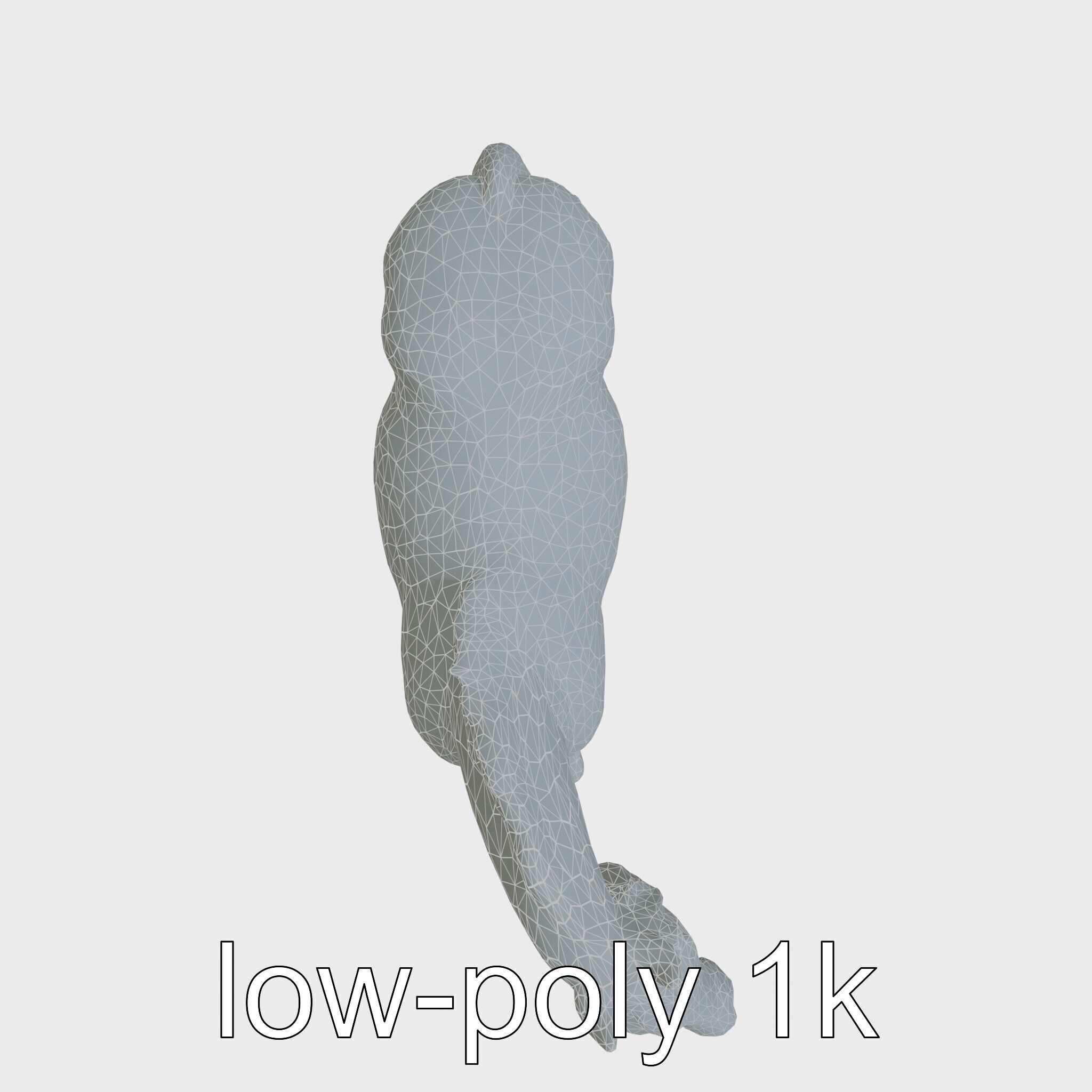 Bay Tennessee Walker Horse 3D Model Low-poly 3D model_16